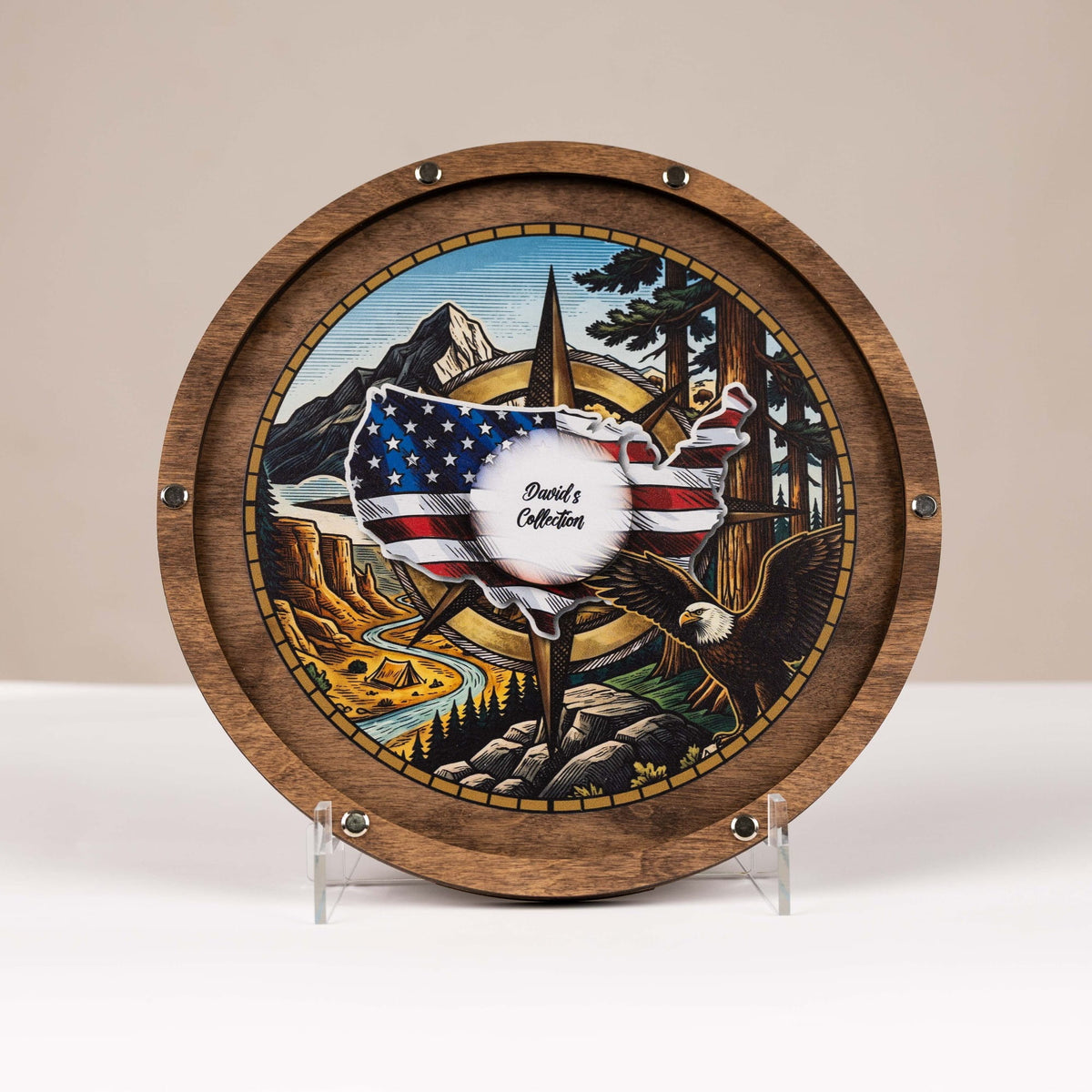 Coin Collection Display - American Spirit