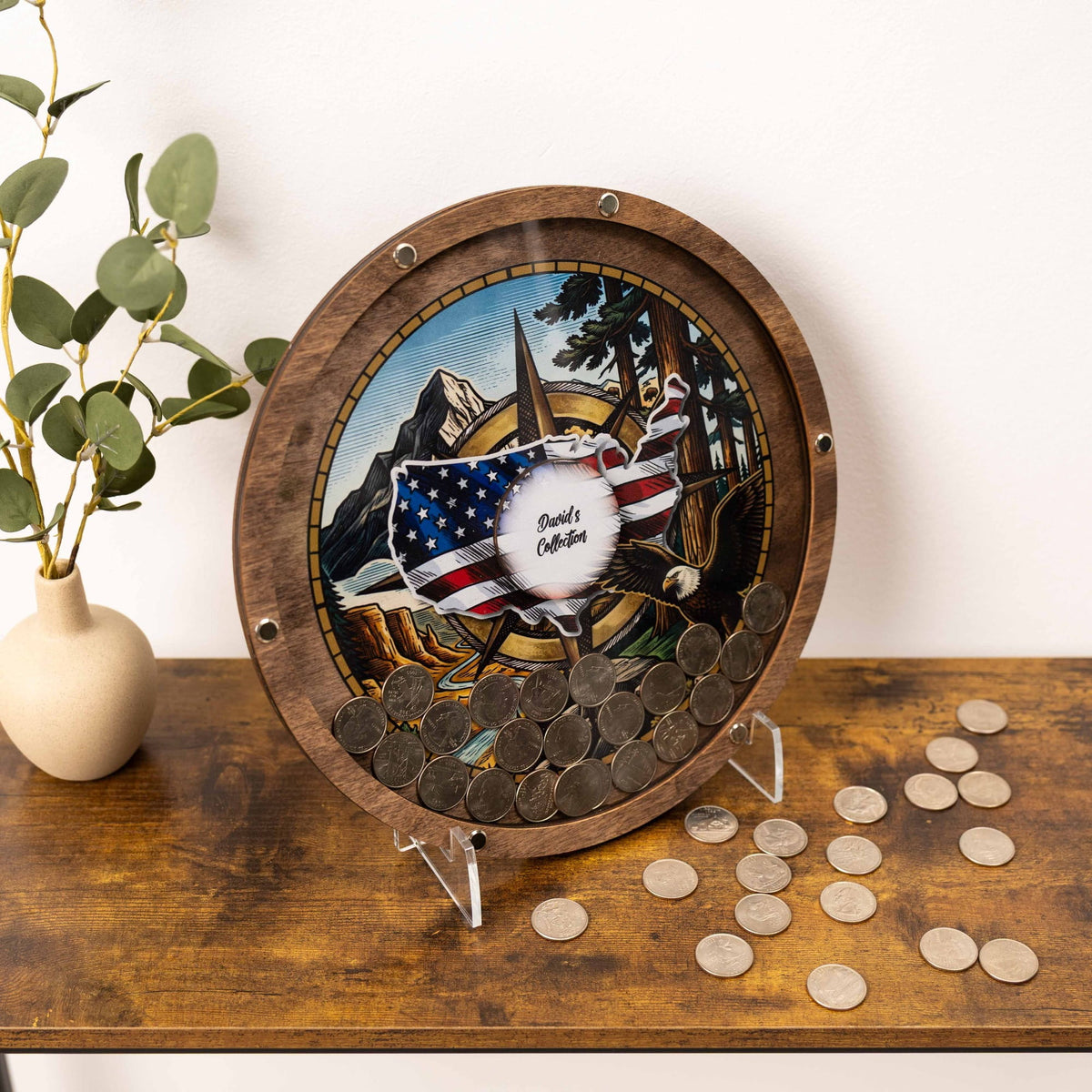 Coin Collection Display - American Spirit
