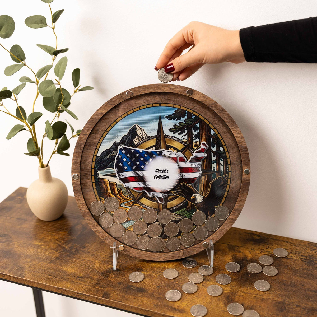 Coin Collection Display - American Spirit