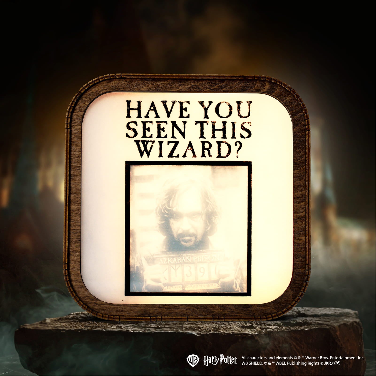 Wooden Acrylic Harry Potter Night Light - Azkaban Prisoner by Enjoy The Wood 