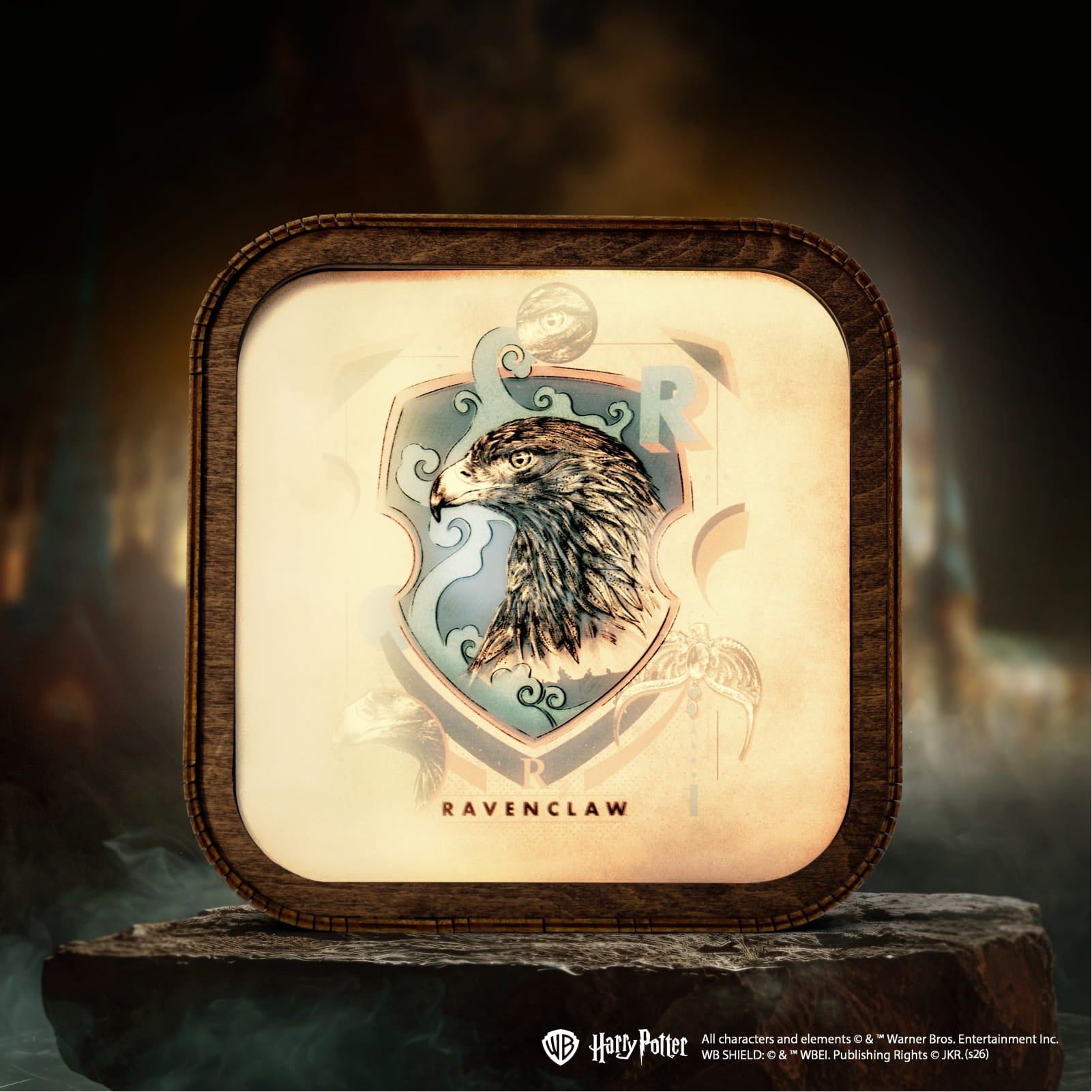 Wooden Acrylic Harry Potter Night Light - Eagle of Ravenclaw by Enjoy The Wood 