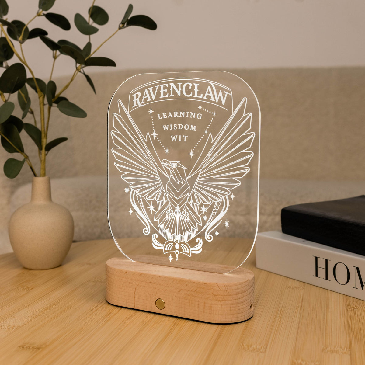 Acrylic Harry Potter Night Light - Eagle of Ravenclaw by Enjoy The Wood 