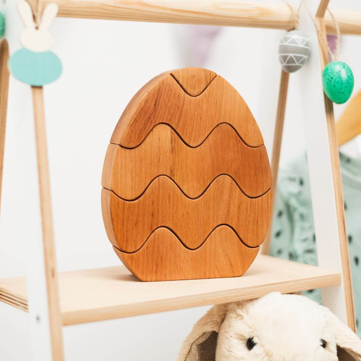  wooden personalised stacker
