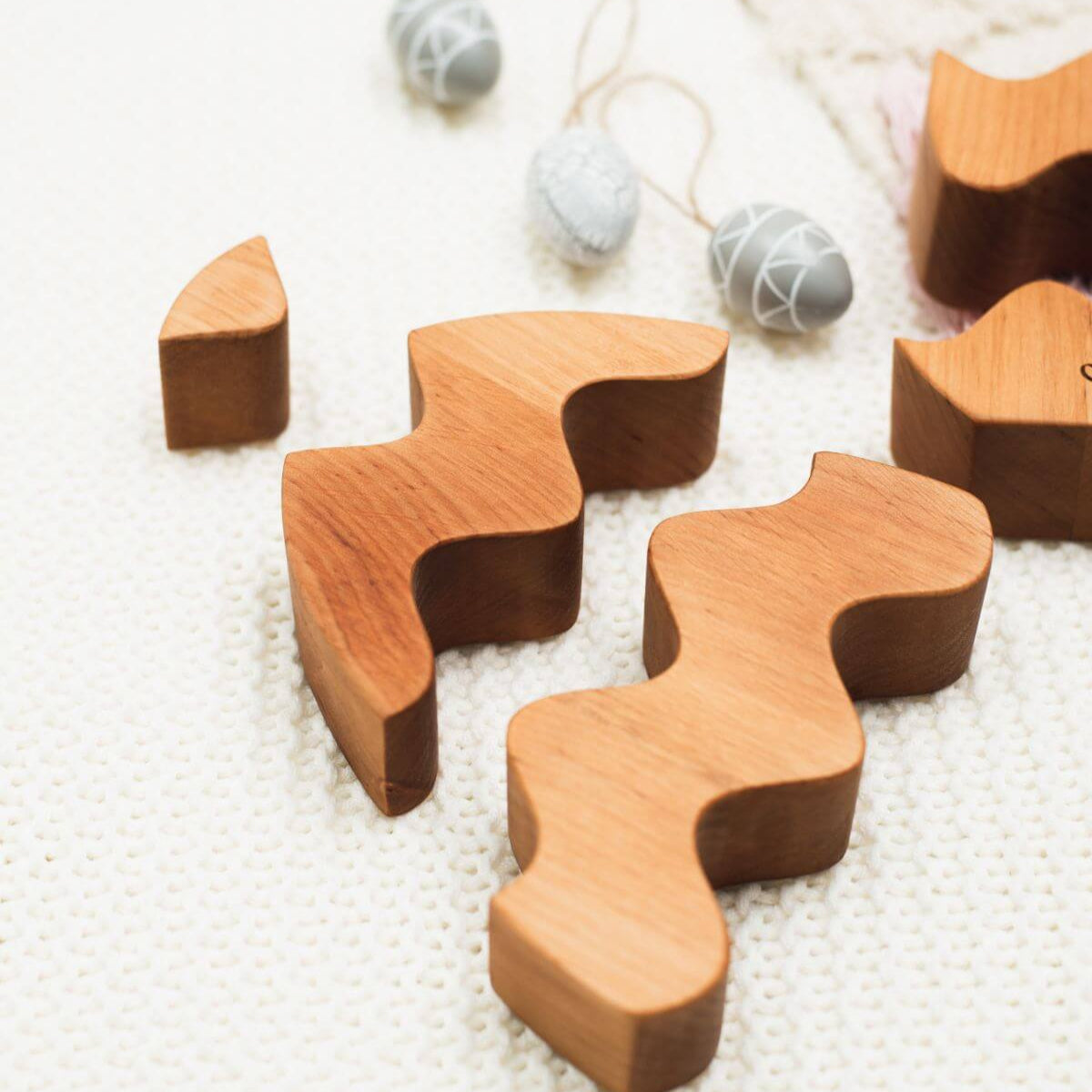 personalised wooden stacker