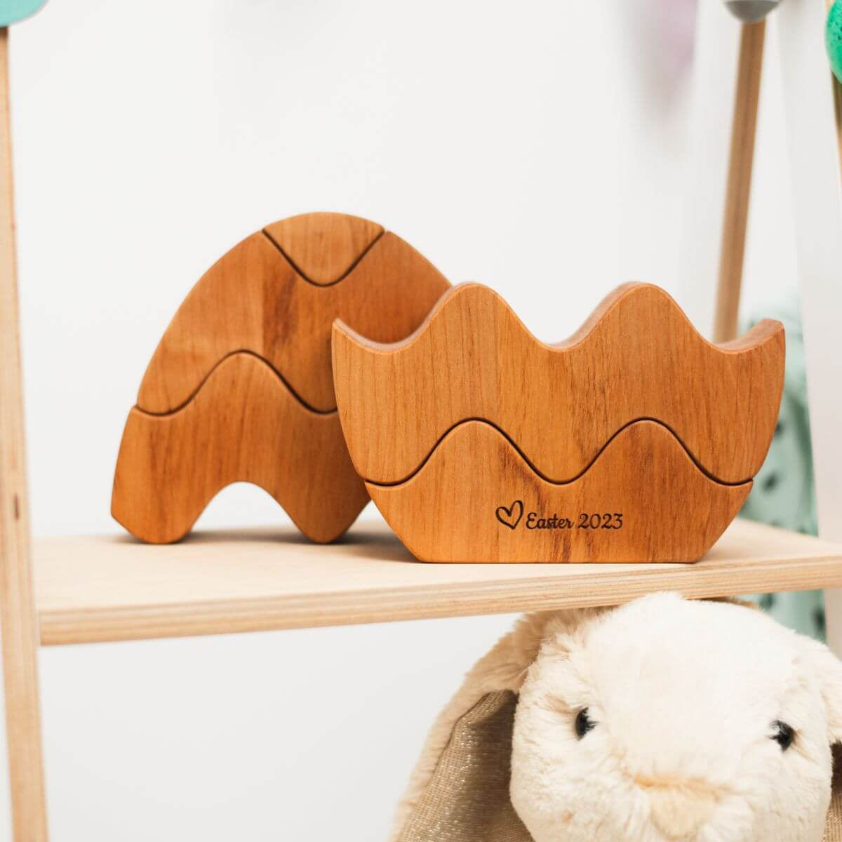 wooden stacker