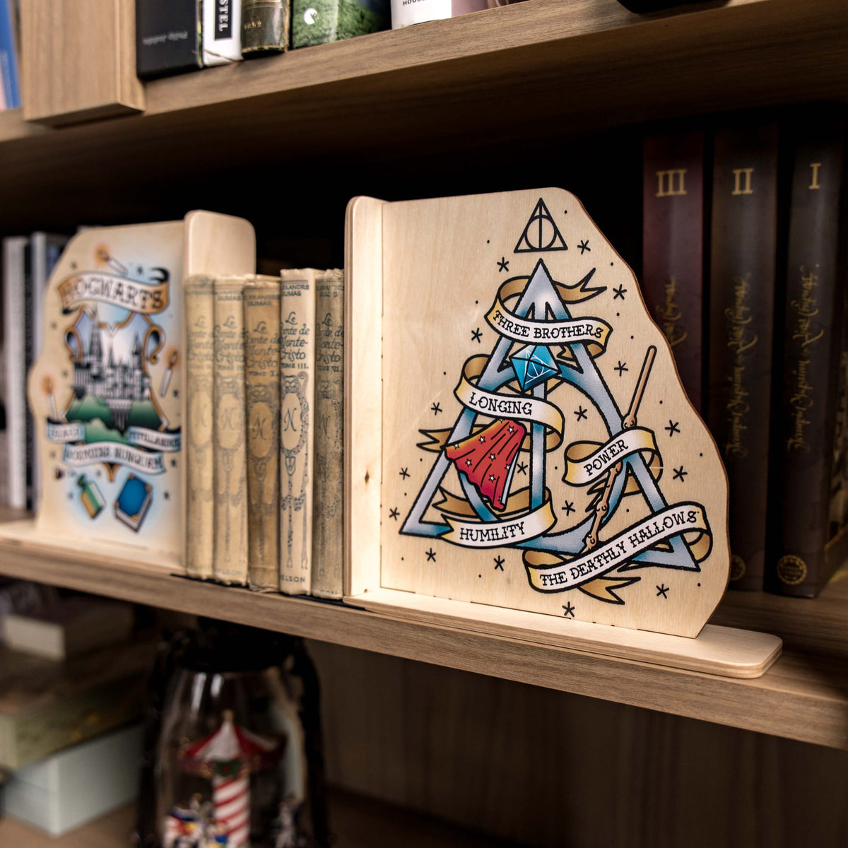 Harry Potter Bookends - Draco Dormiens