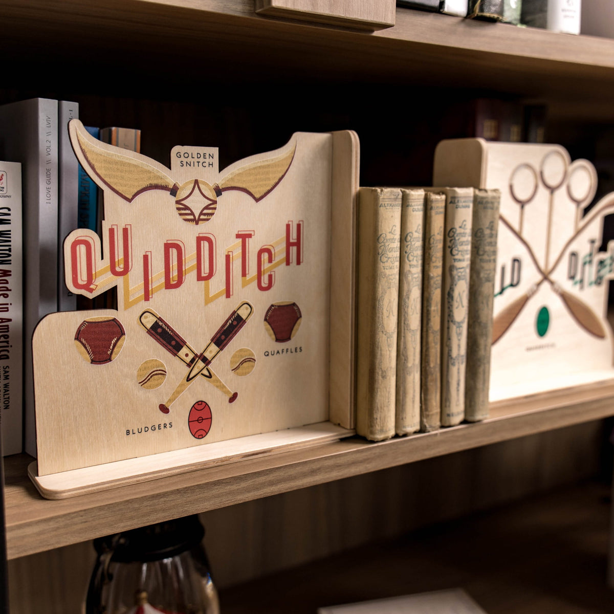 Harry Potter Bookends - Quidditch Club