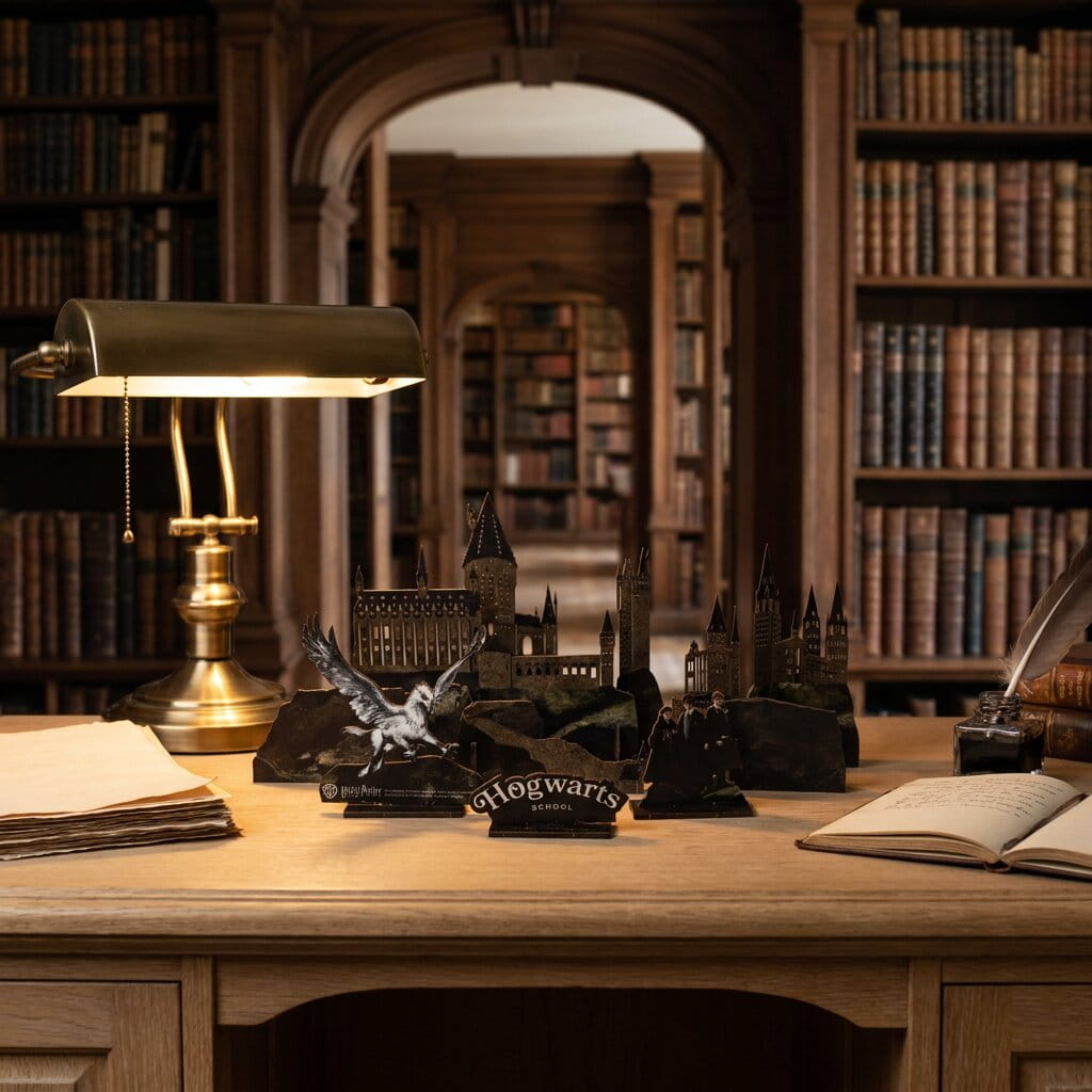 Harry Potter Diy Kit - Memory City Hogwarts by Enjoy The Wood 