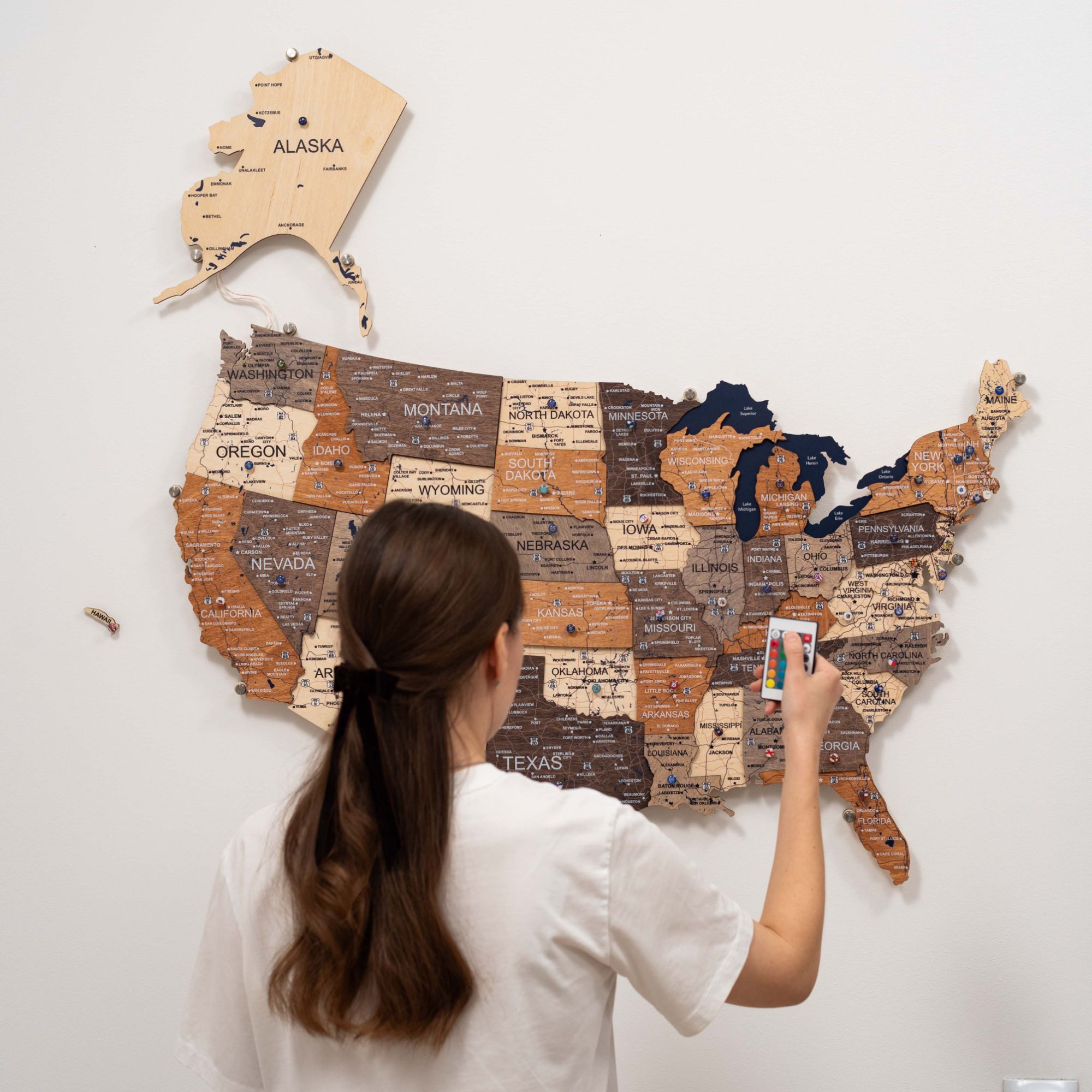 interactive piece of wall art 
