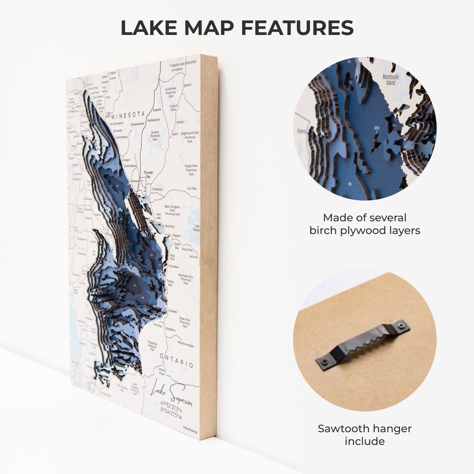 Lake Superior Wall Art • Enjoy The Wood