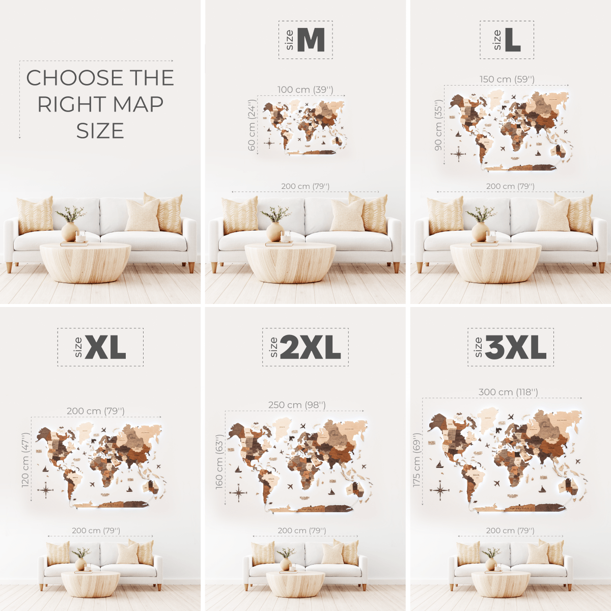 light up map of the world