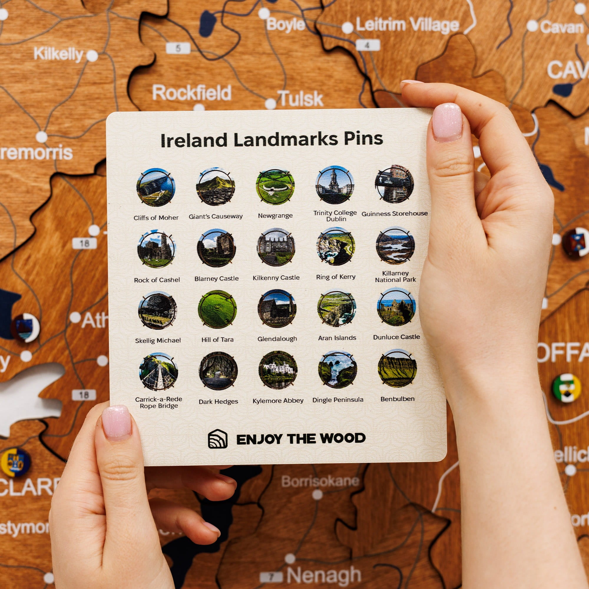 Landmarks of Ireland by Enjoy The Wood 