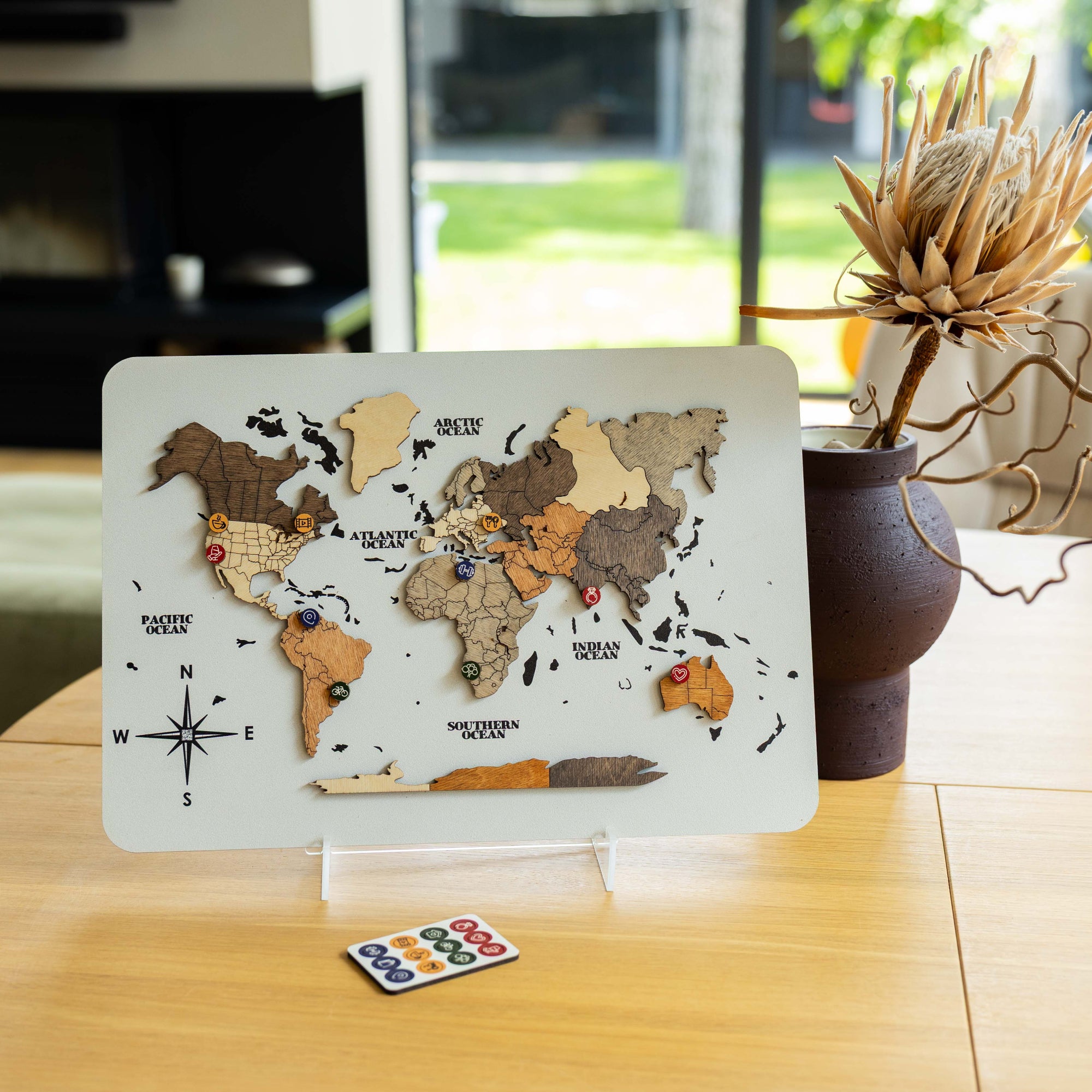Personalized Map Decor