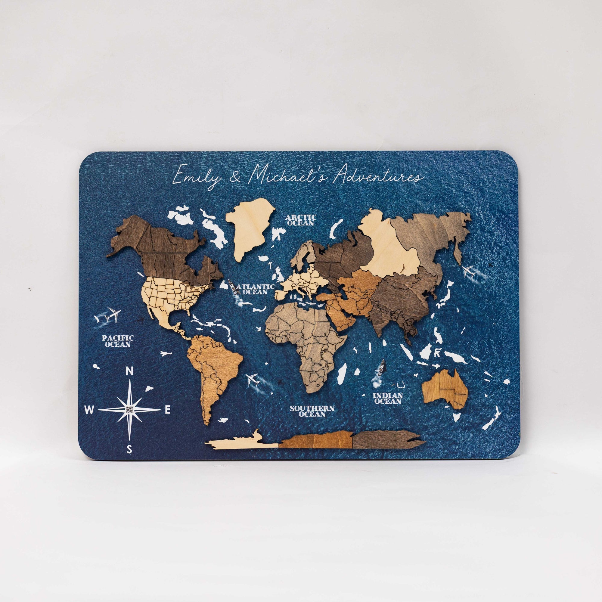 Mini World Map 