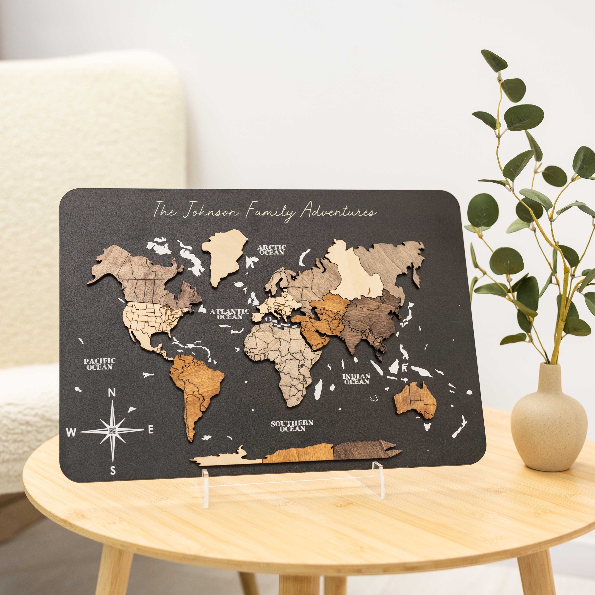 Mini World Map 
