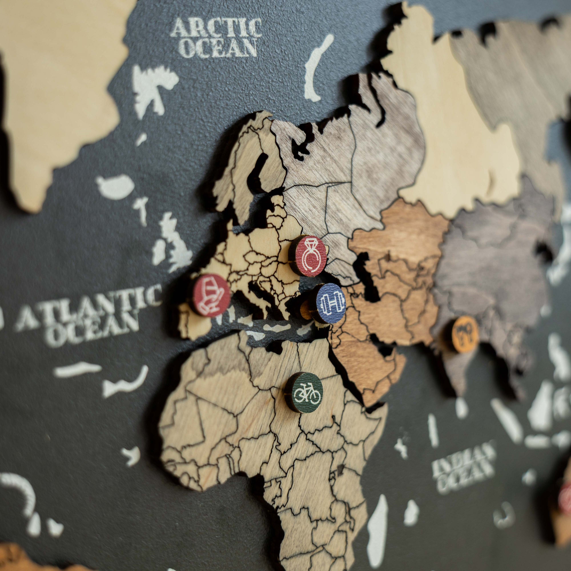 Mini World Map 