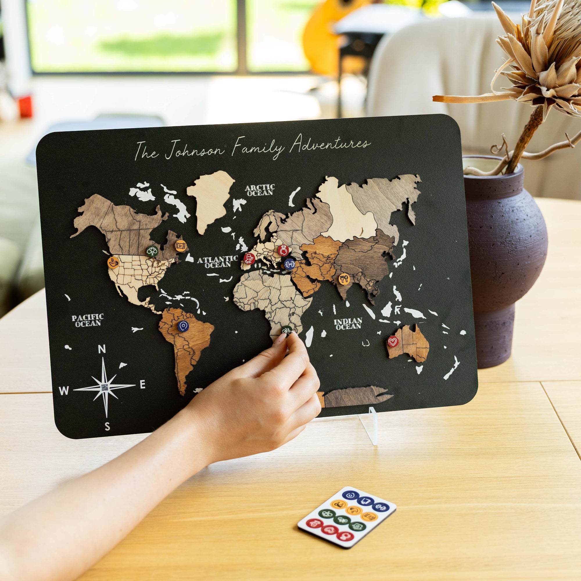 Mini World Map 