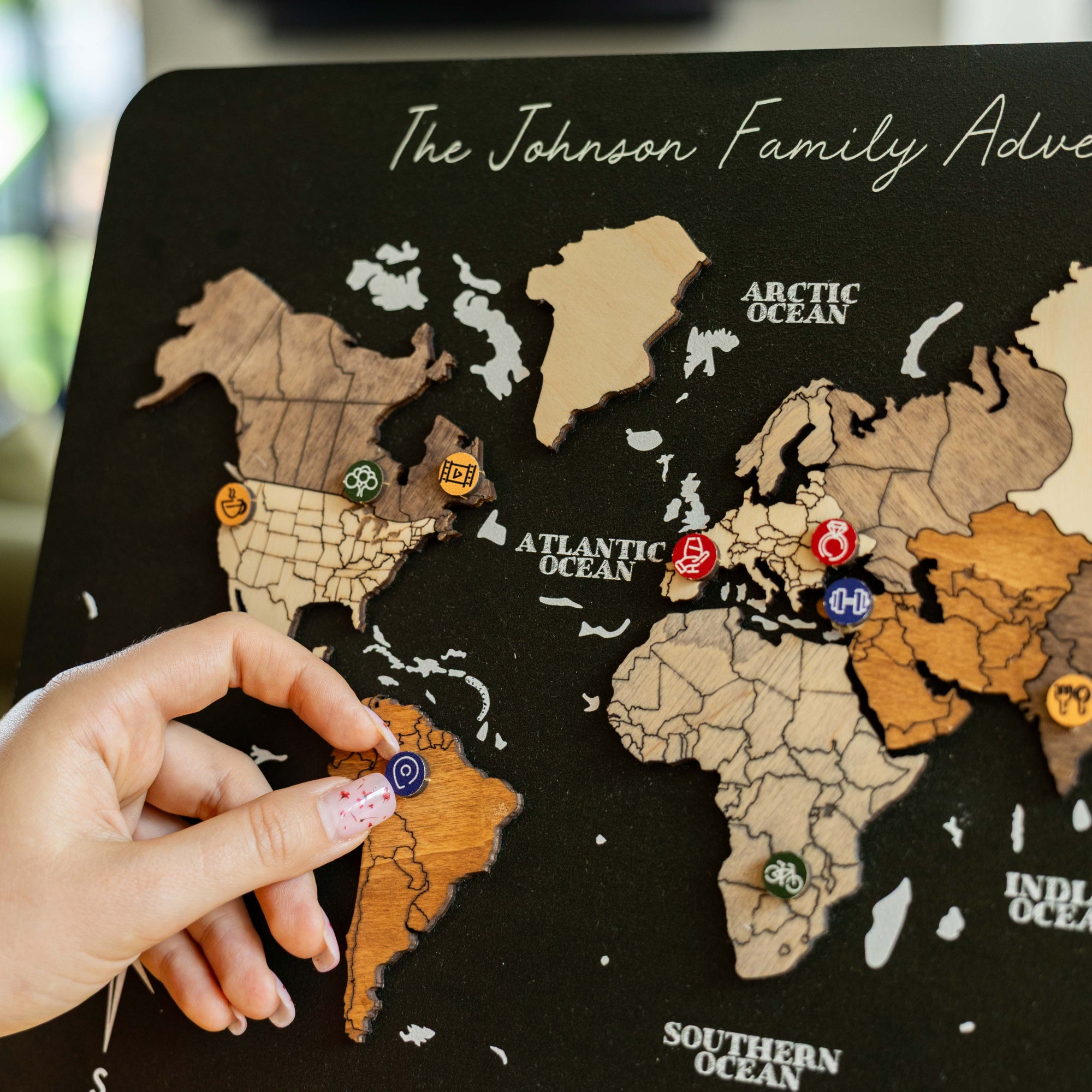 Mini World Map 
