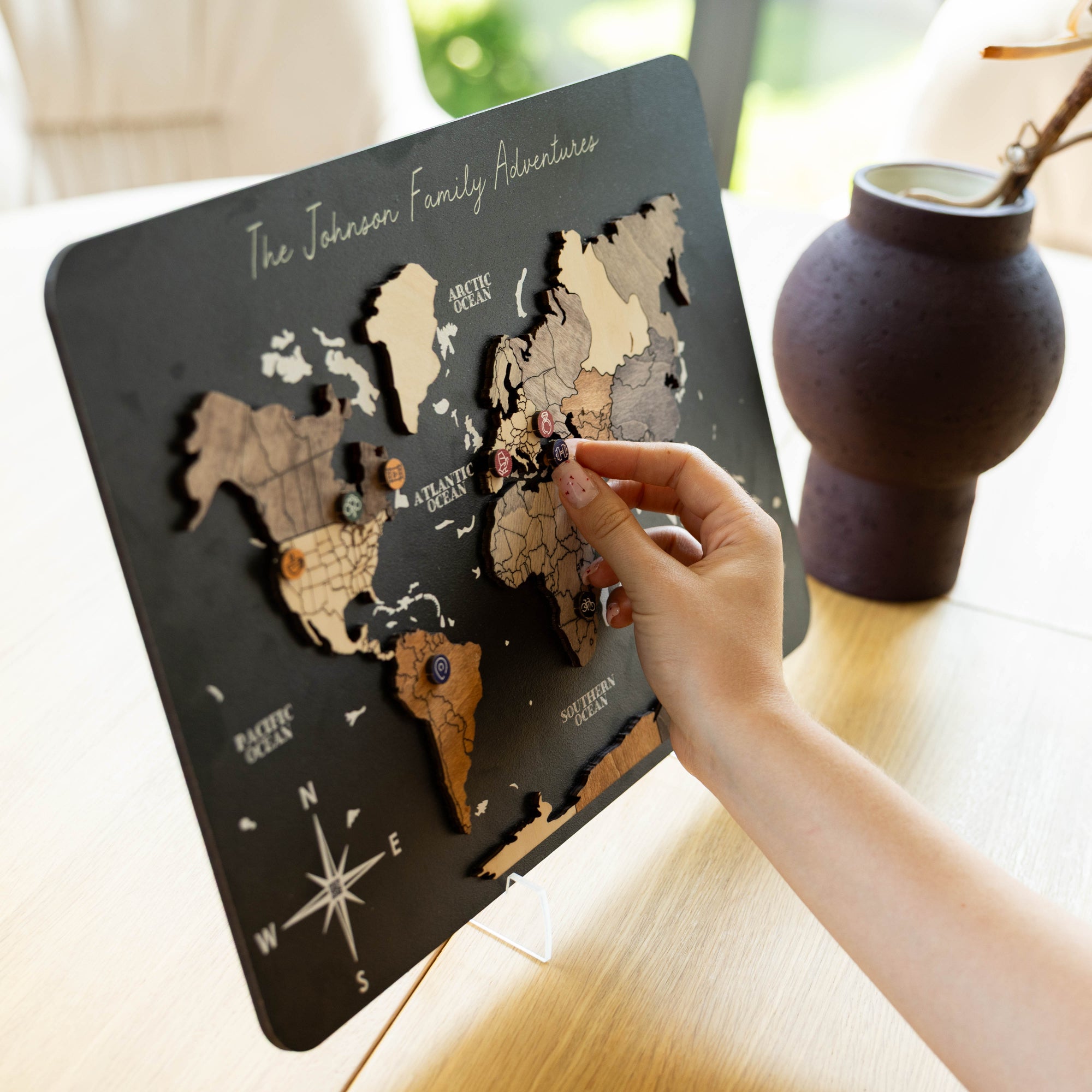 Mini World Map 