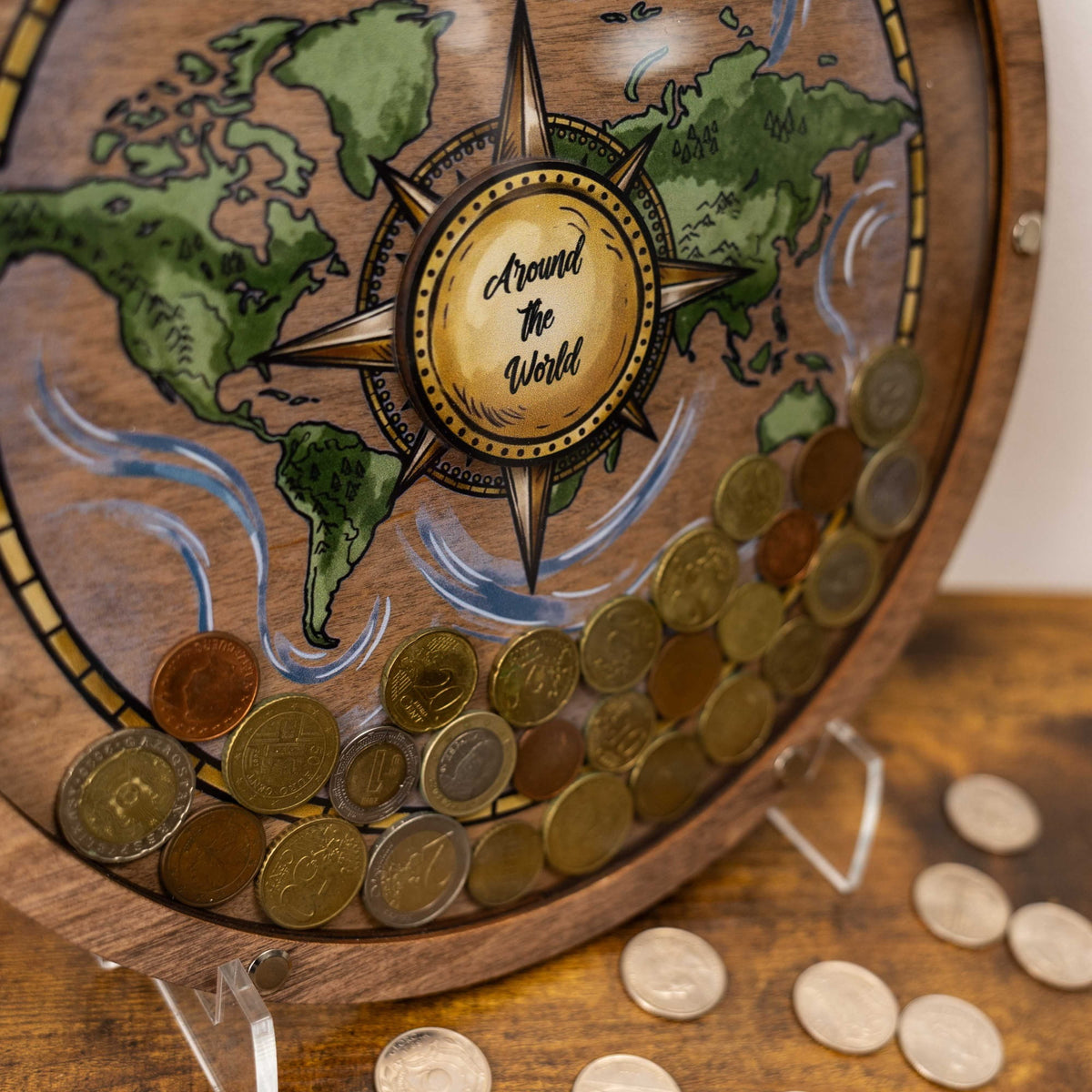 Coin Collection Display - Natural World