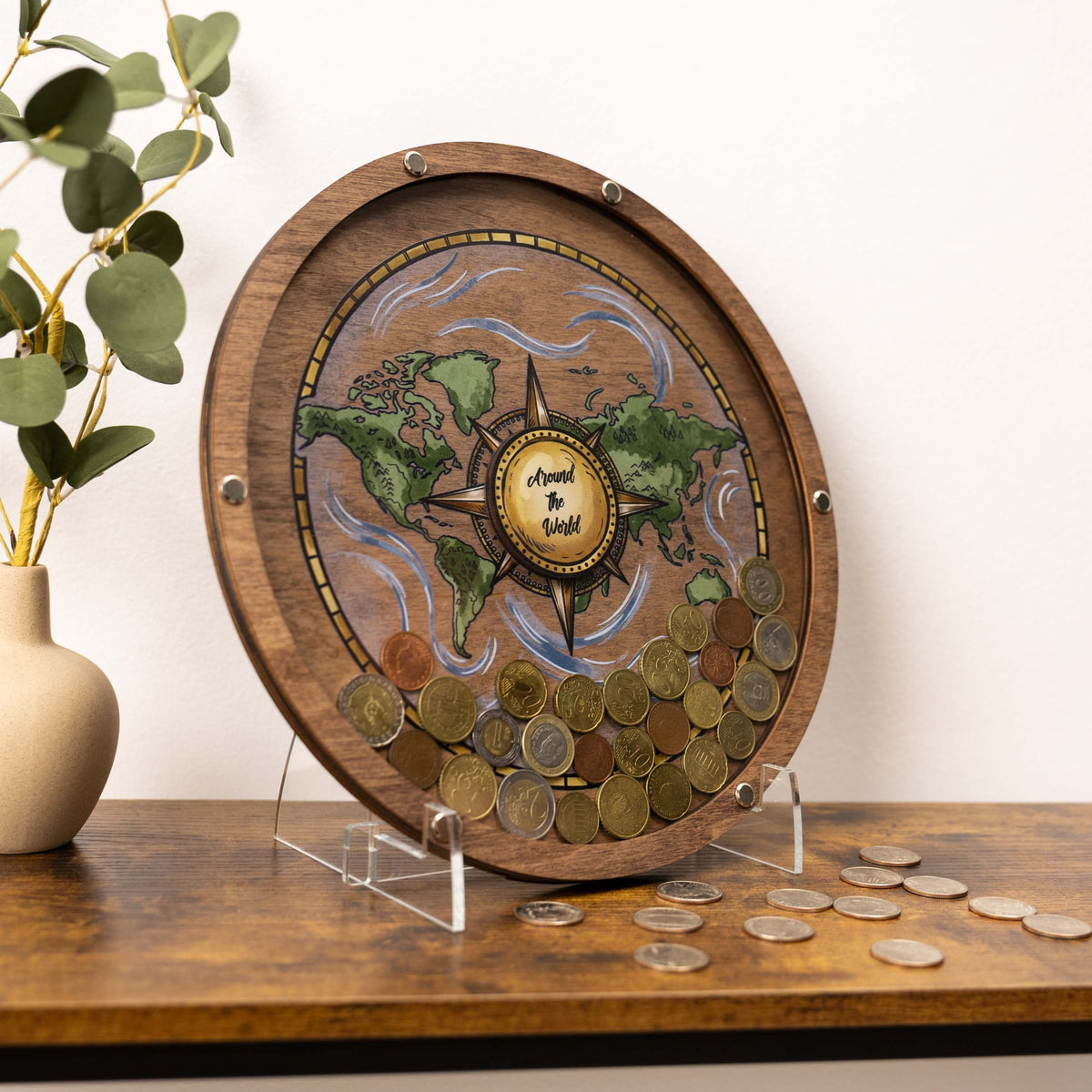Coin Collection Display - Natural World