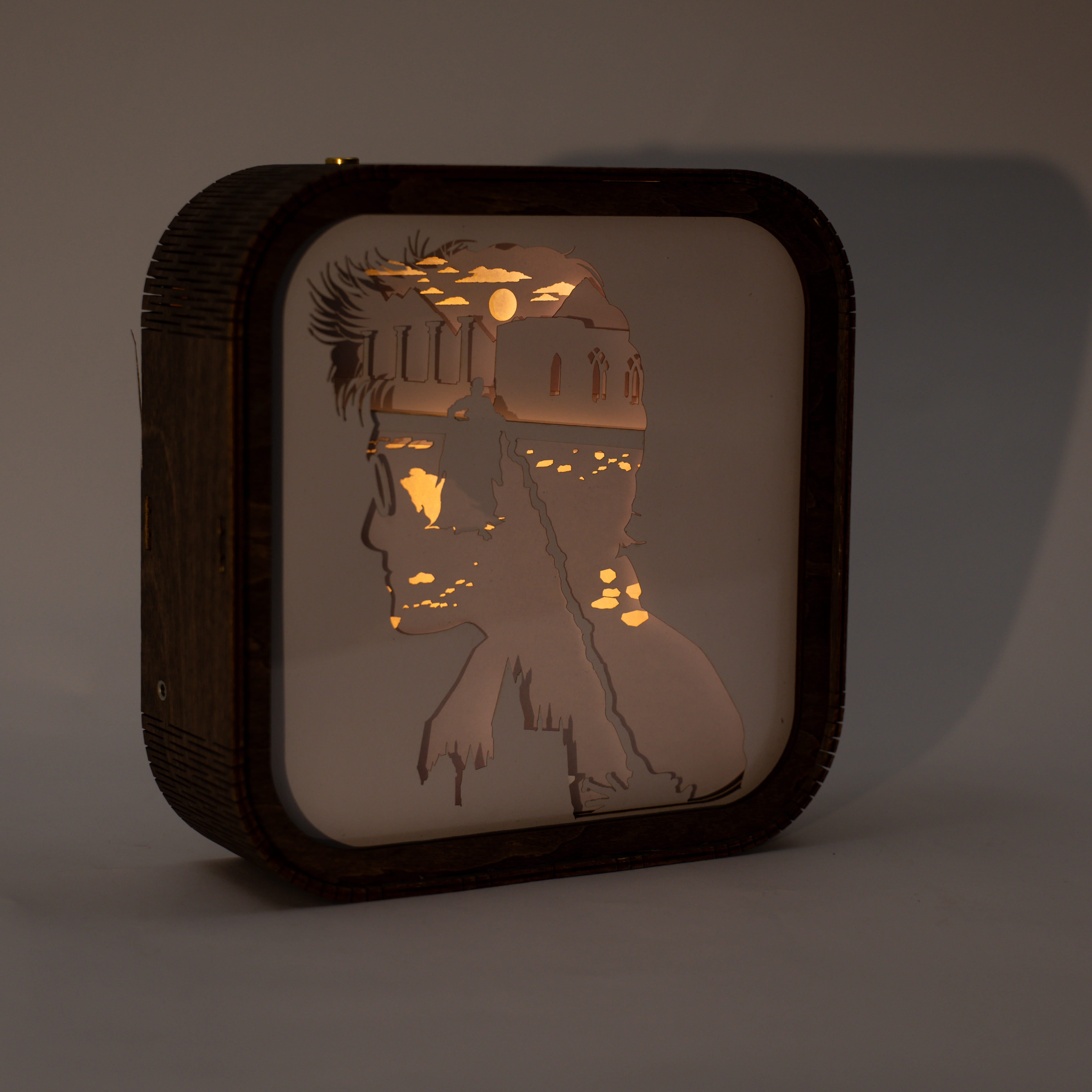 Wooden Paper Night Light - The Final Battle by Enjoy The Wood 
