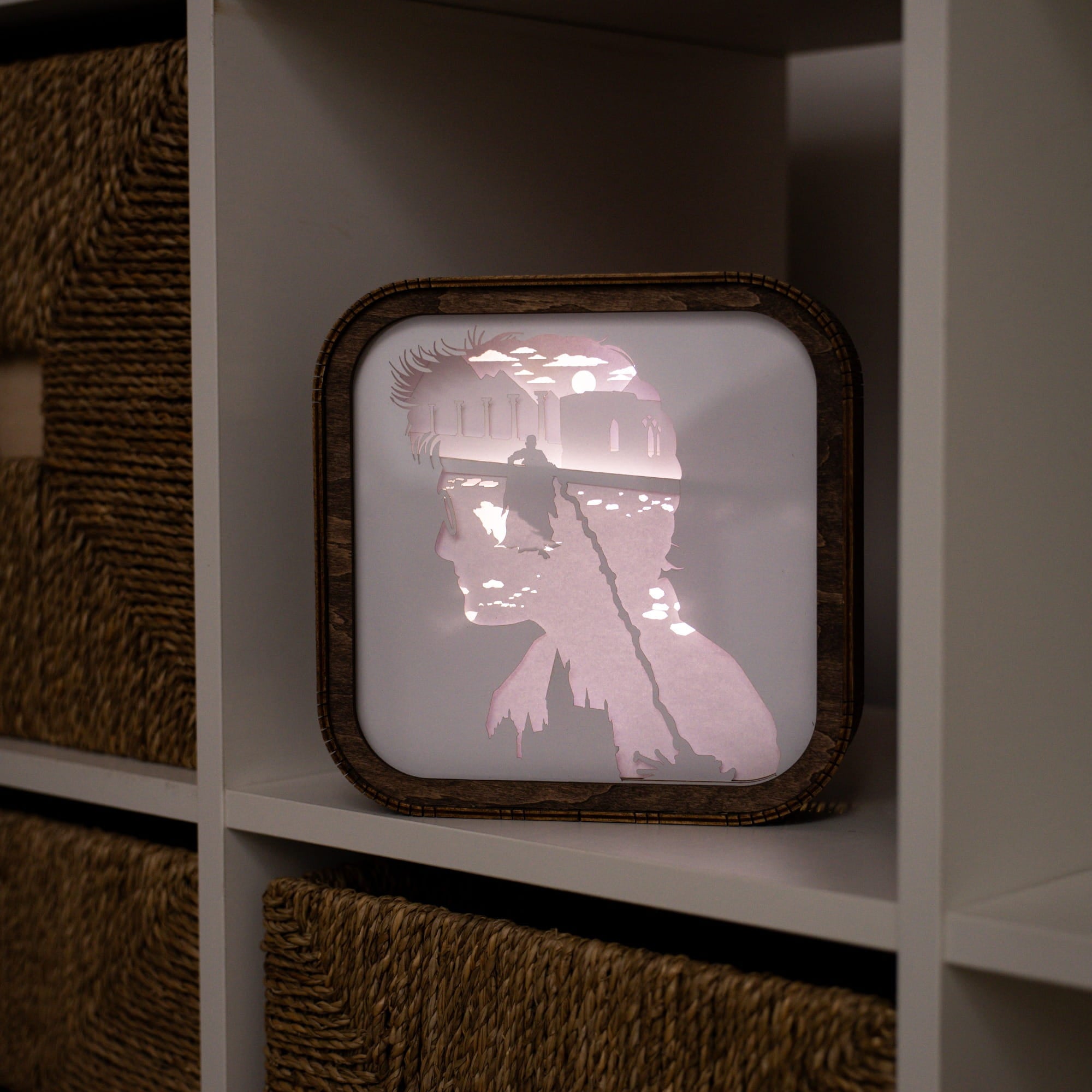 Wooden Paper Night Light - The Final Battle by Enjoy The Wood 