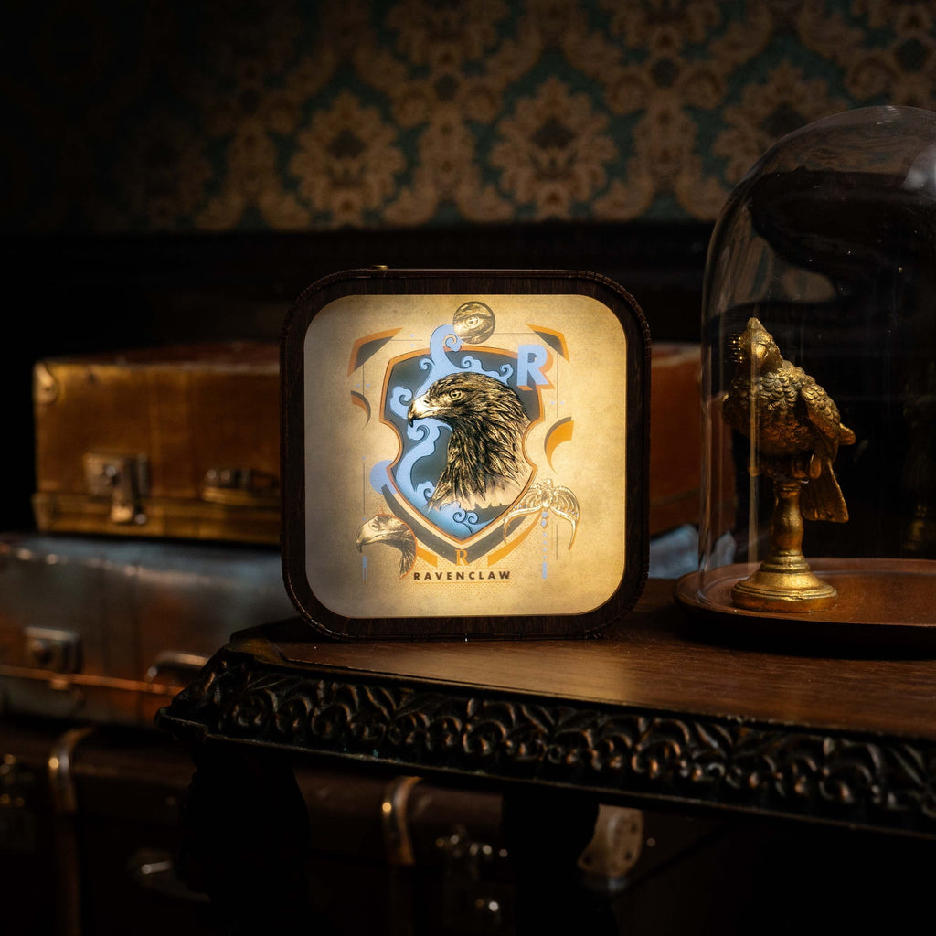 Wooden Acrylic Harry Potter Night Light - Eagle of Ravenclaw en Enjoy the Wood