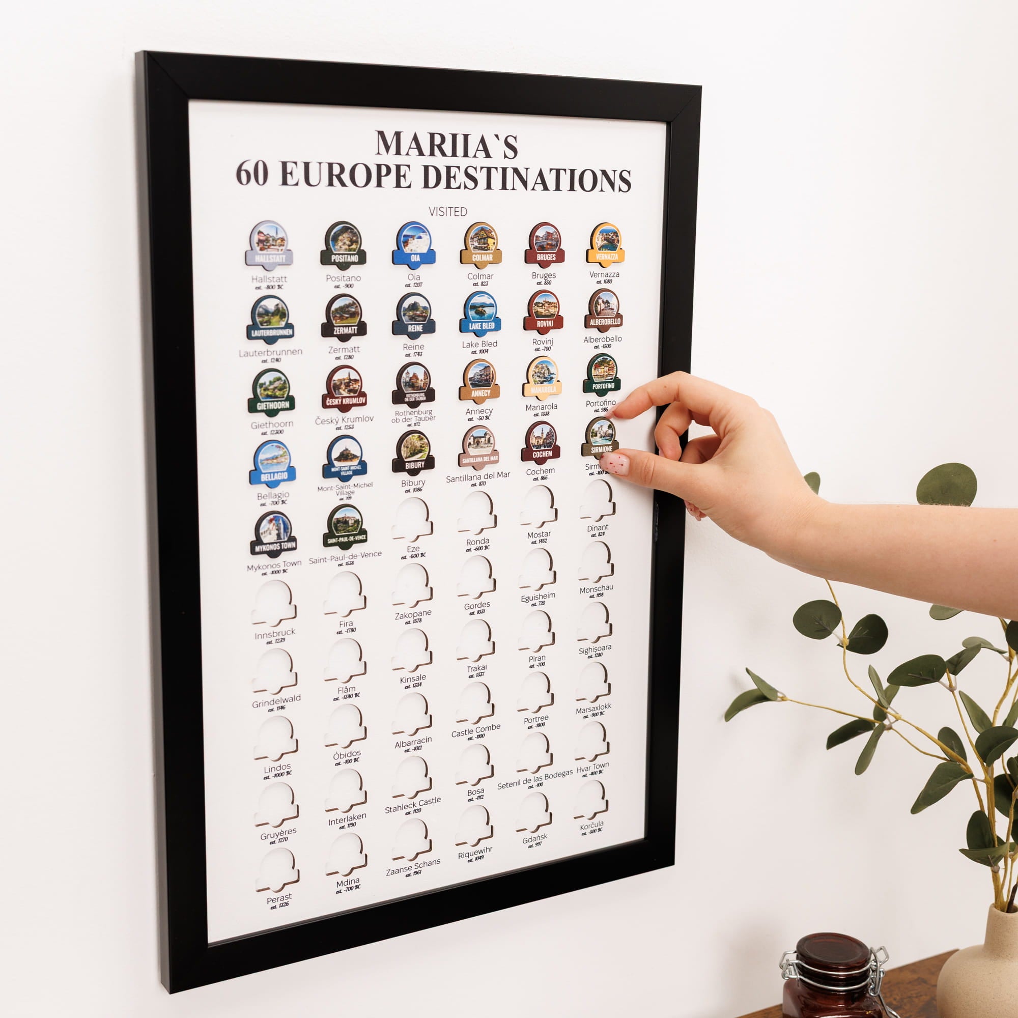 Interactive Wooden Decor