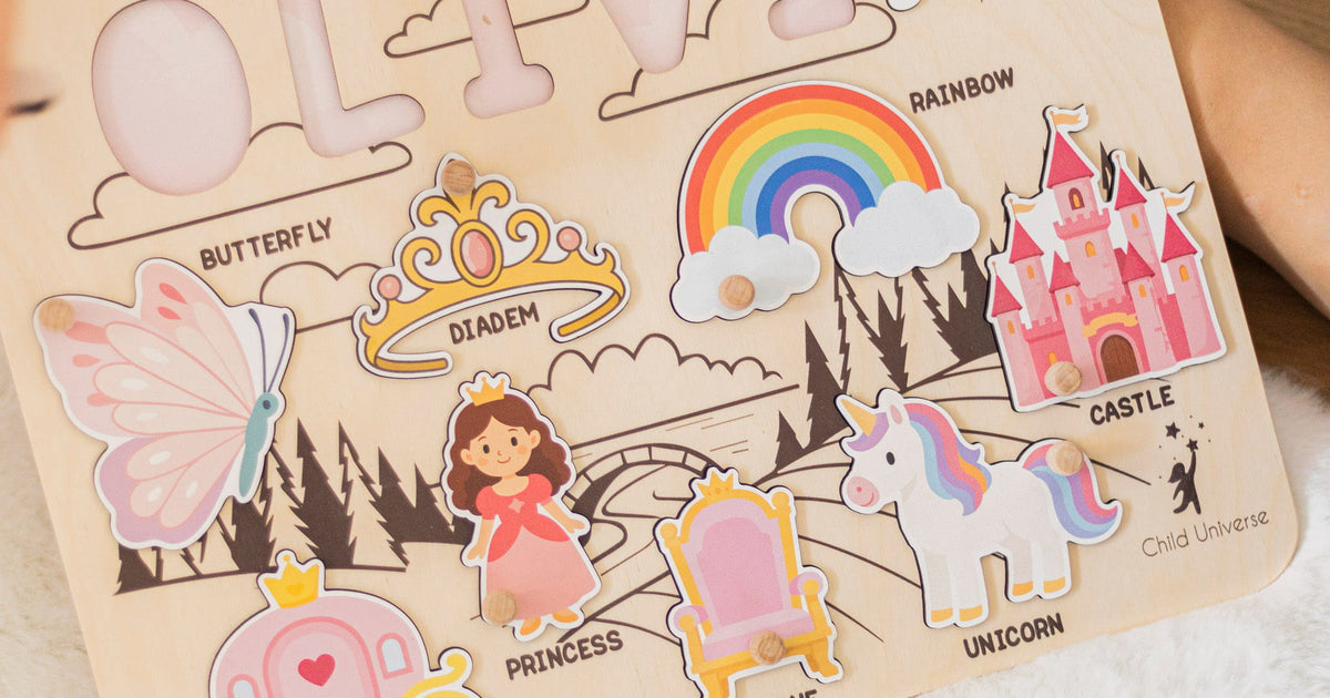 Princess Name Board | Enjoy The Wood