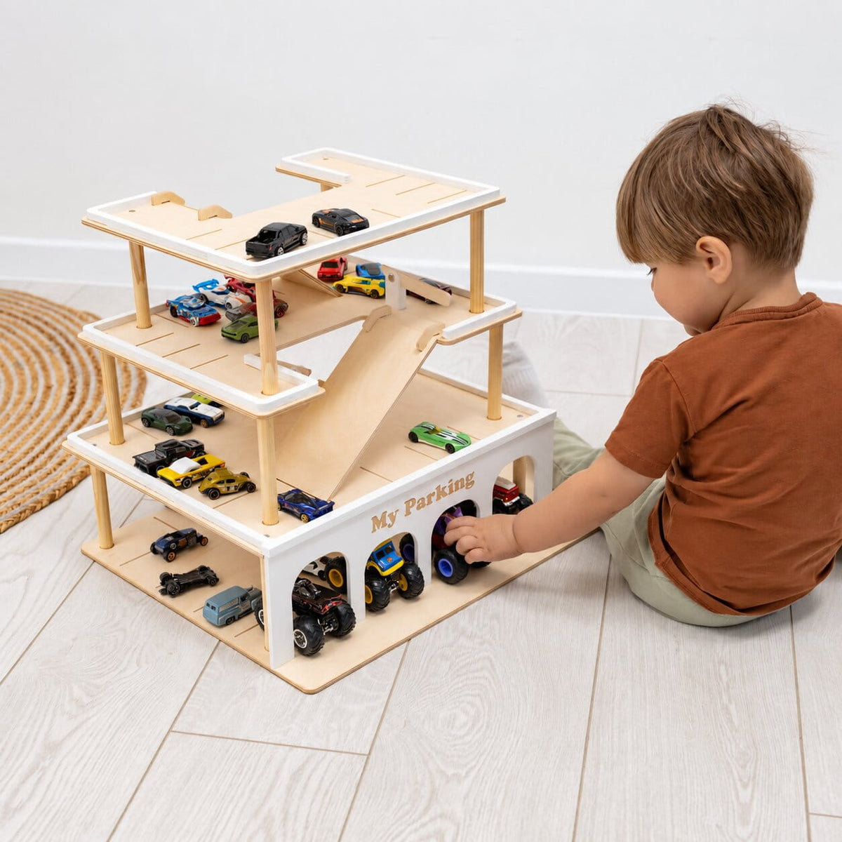 toy car garage playset