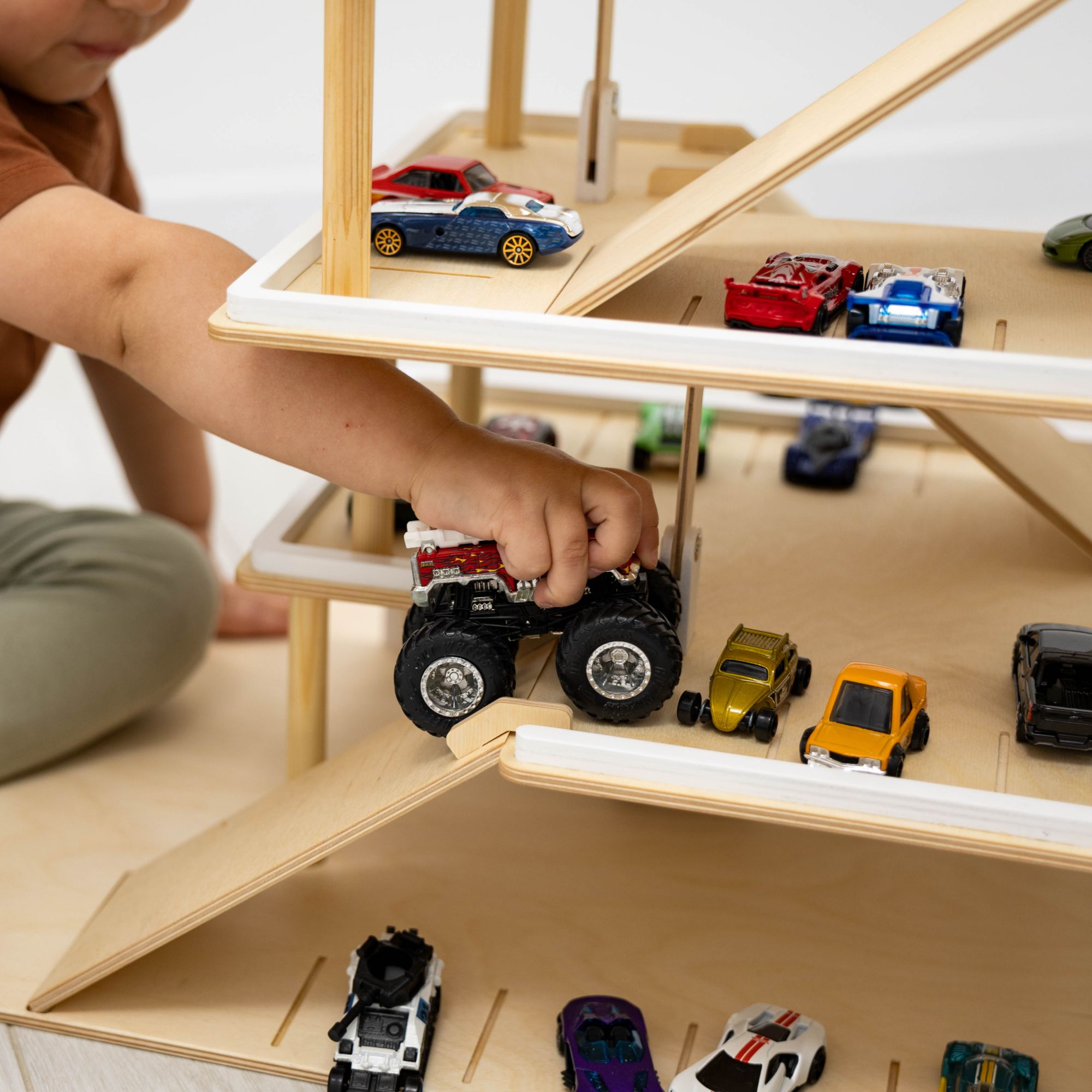 toy parking lot