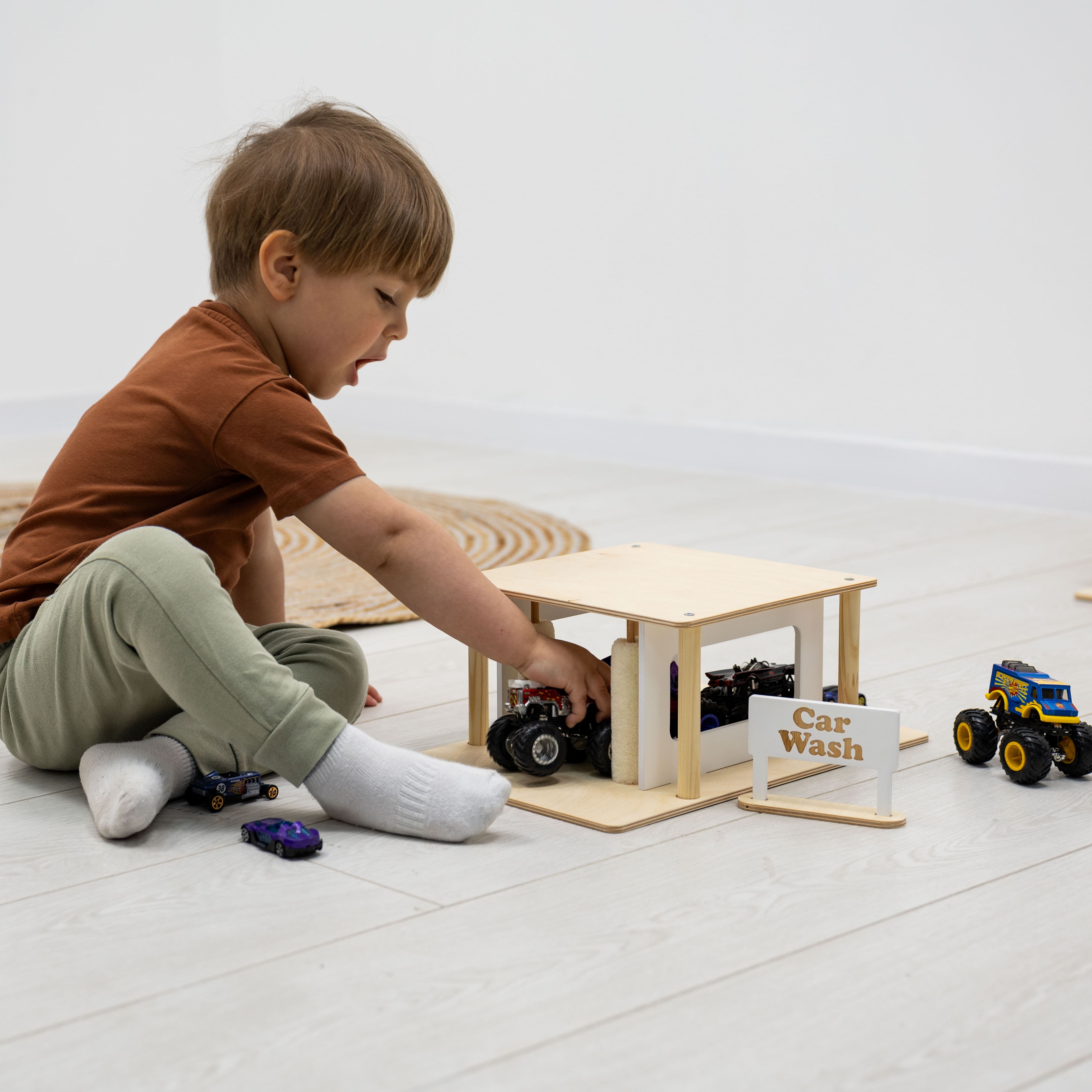 car wash toy set