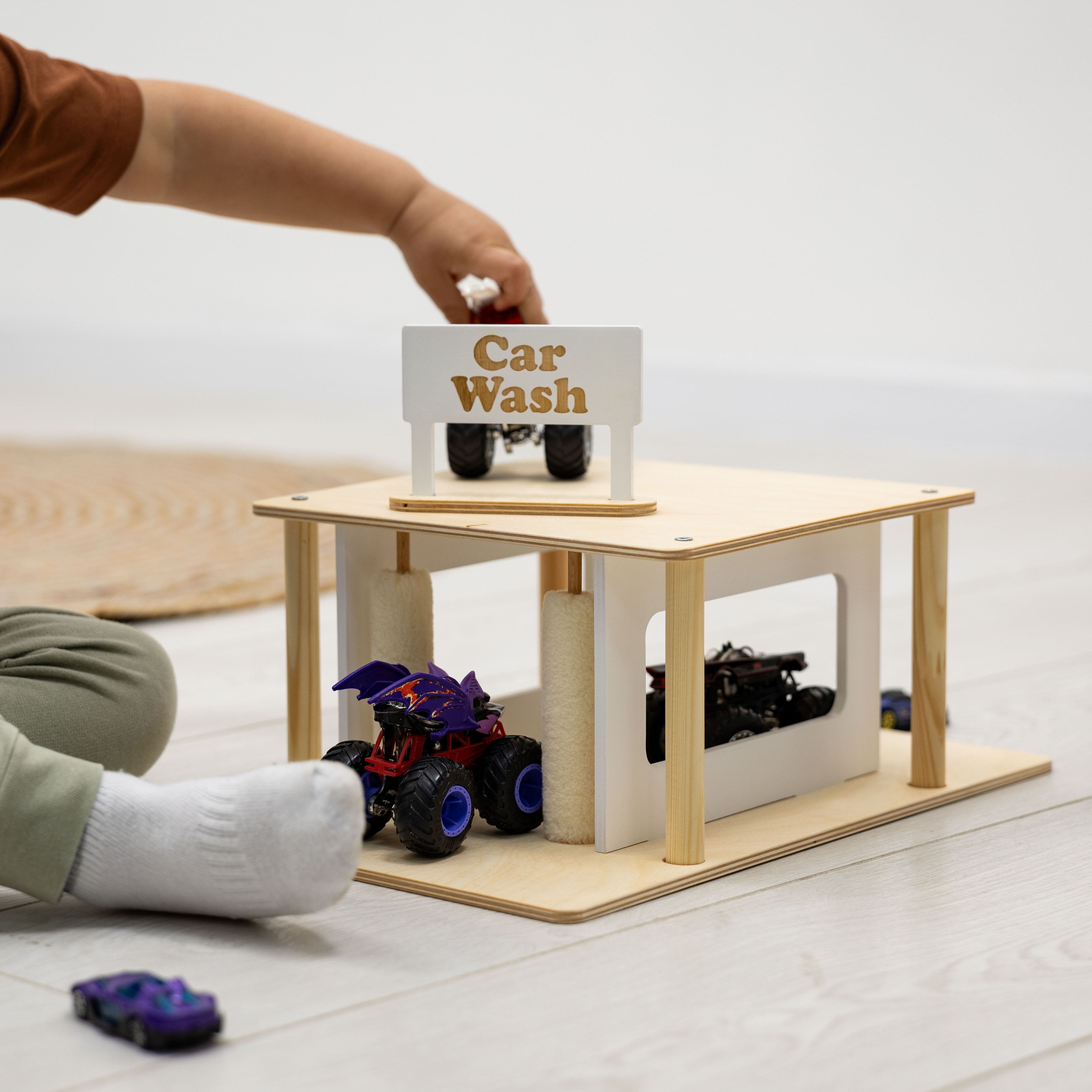toy car wash set