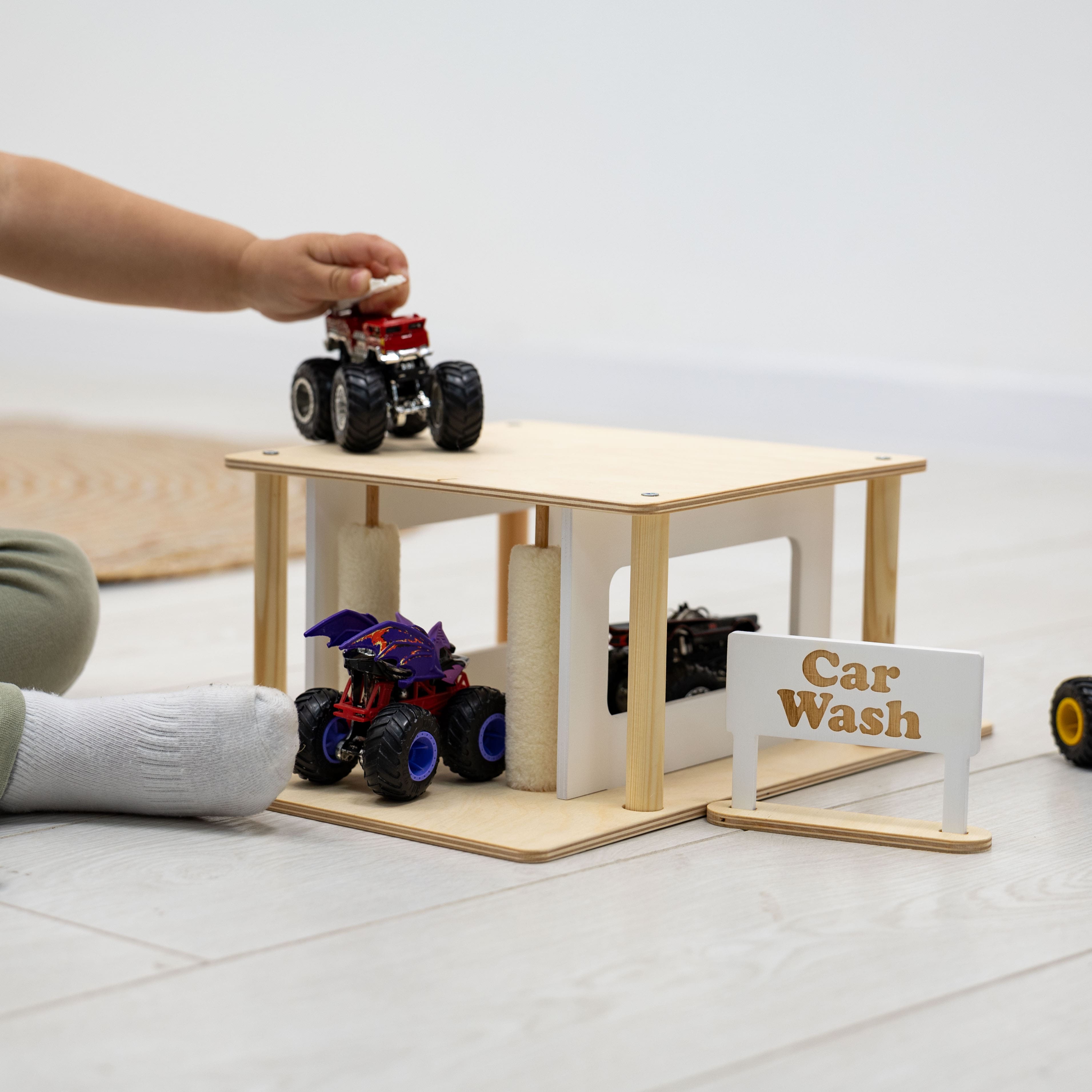 toy car wash set