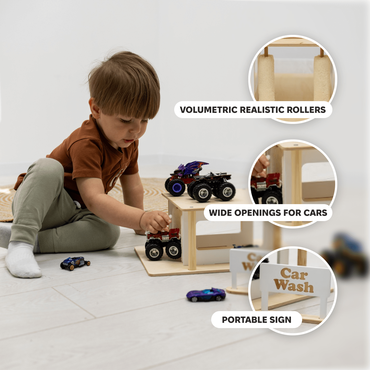 toy car wash set
