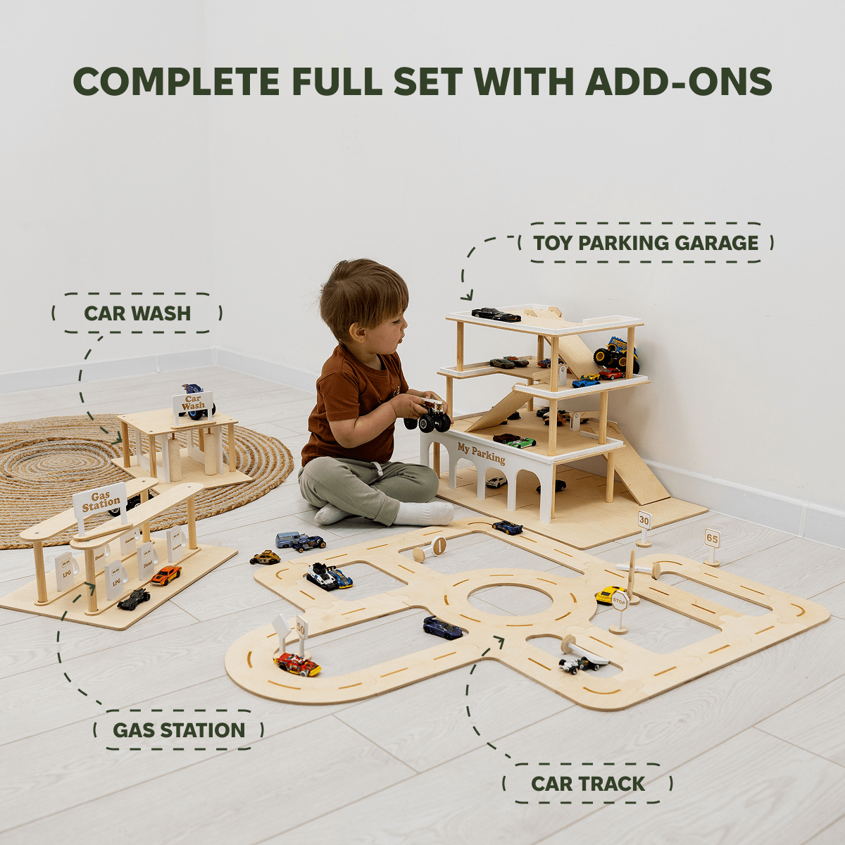 car wash toy set