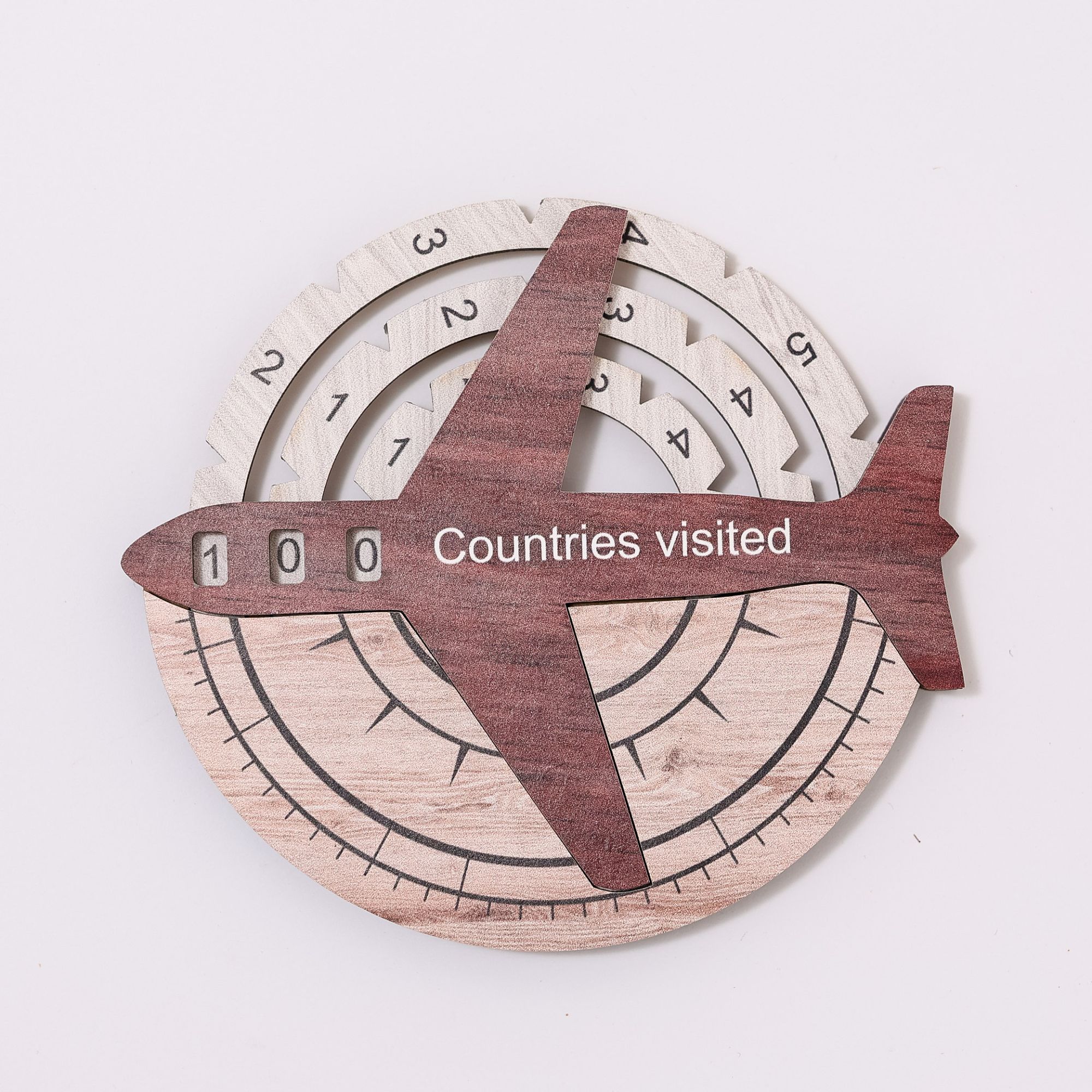 cappuccino tone world map