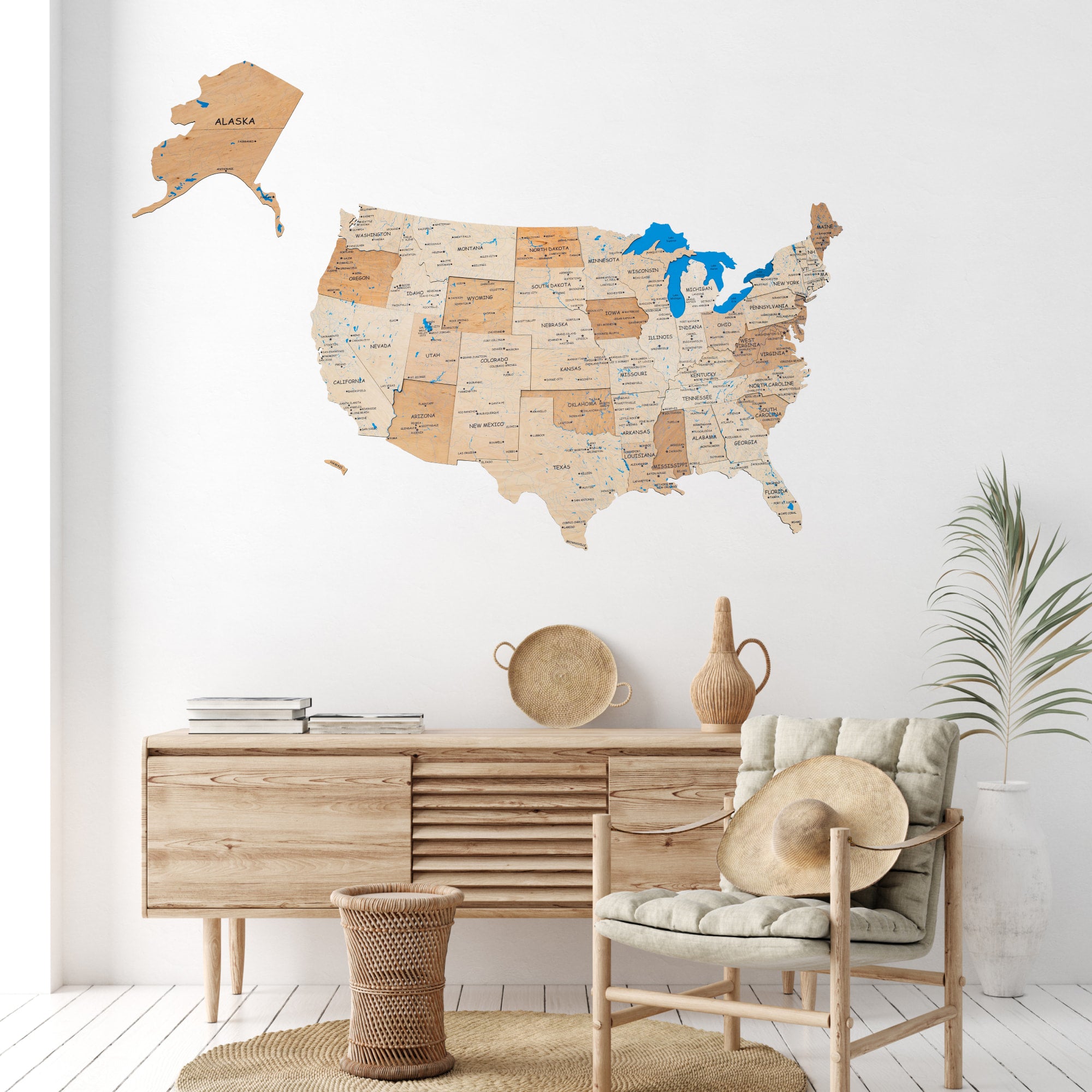 3d map of united states