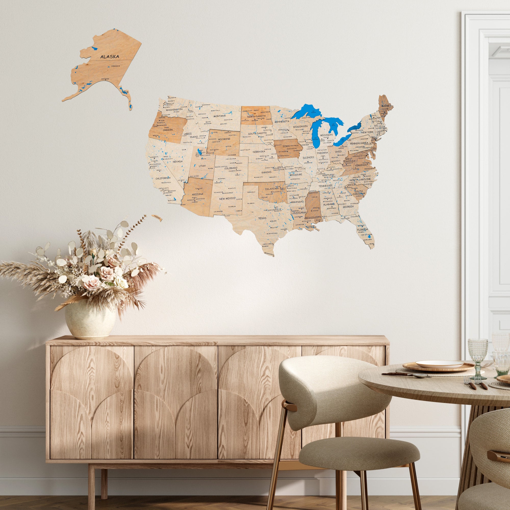 3d map of united states