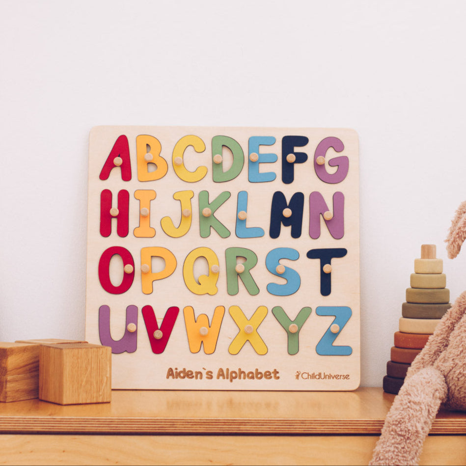 Wooden Alphabet Puzzle 