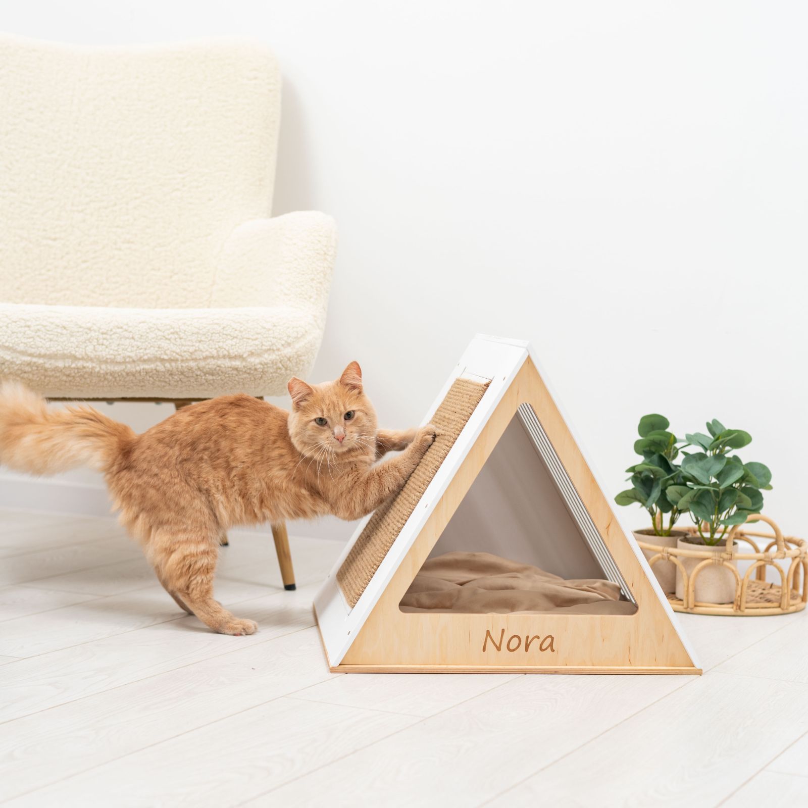 Wooden Cat Houses