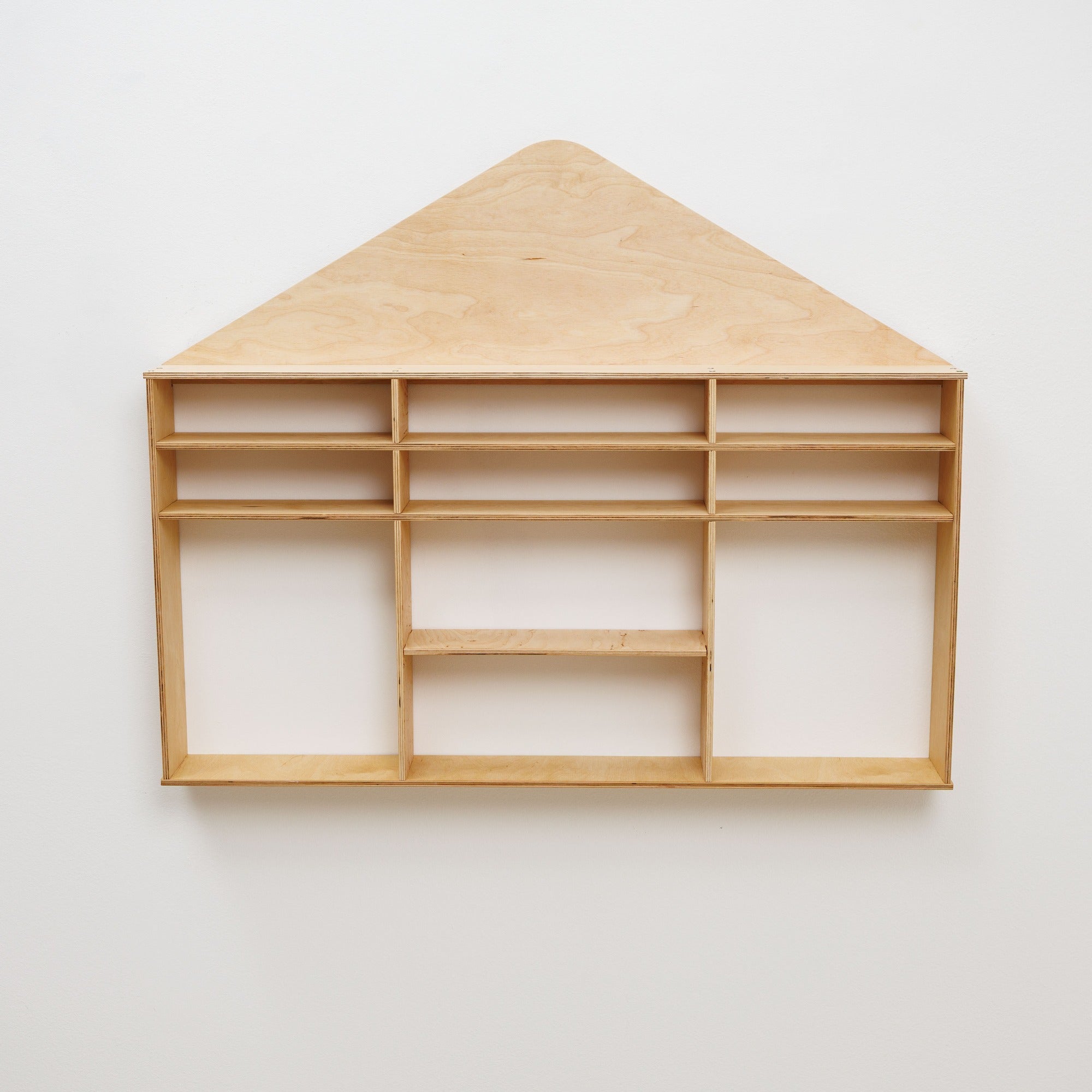 Wooden Toy Organizer - House