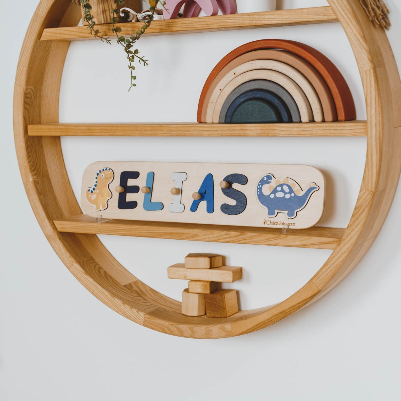 wooden name puzzle for boys 