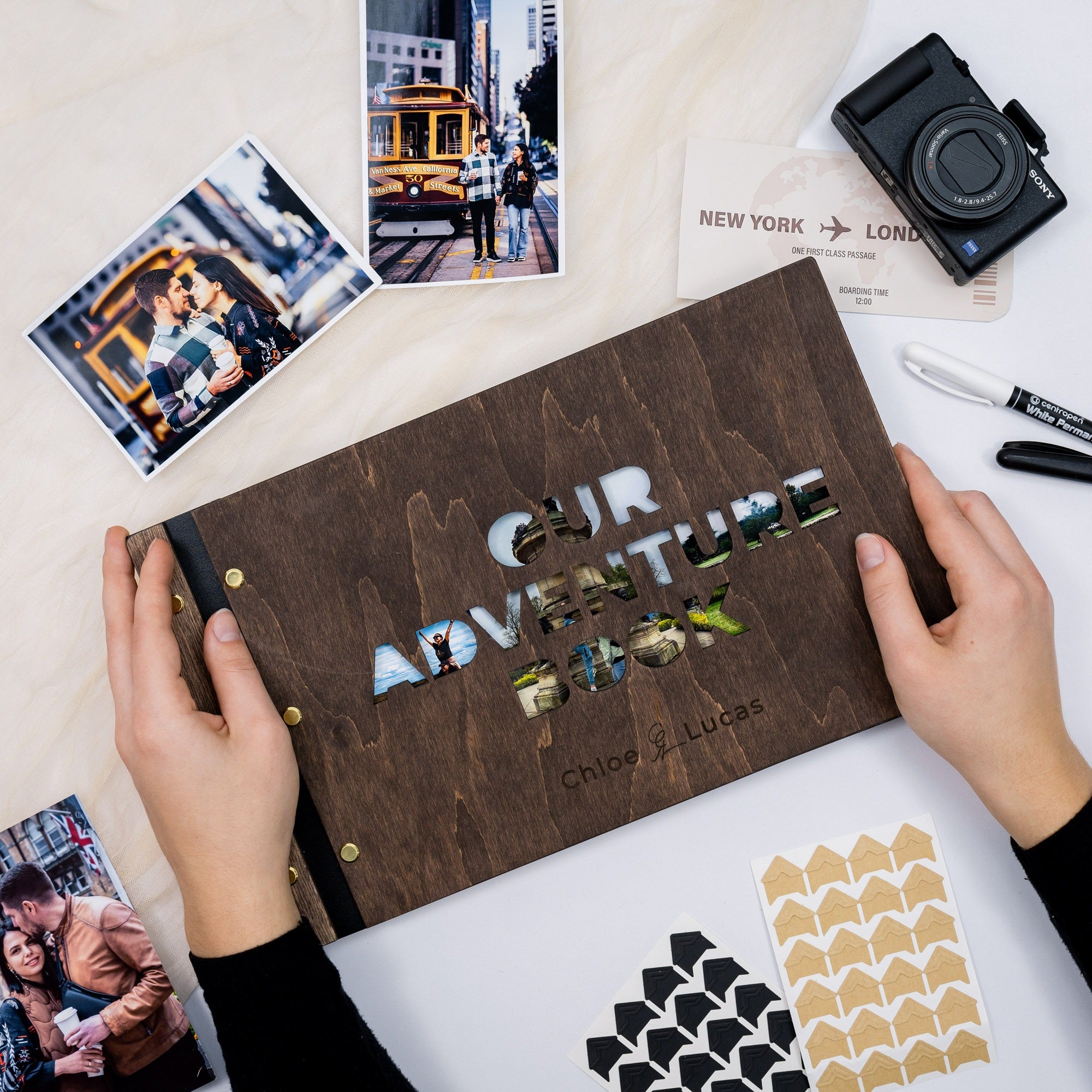 Hochzeitsalbum Flitterwochen