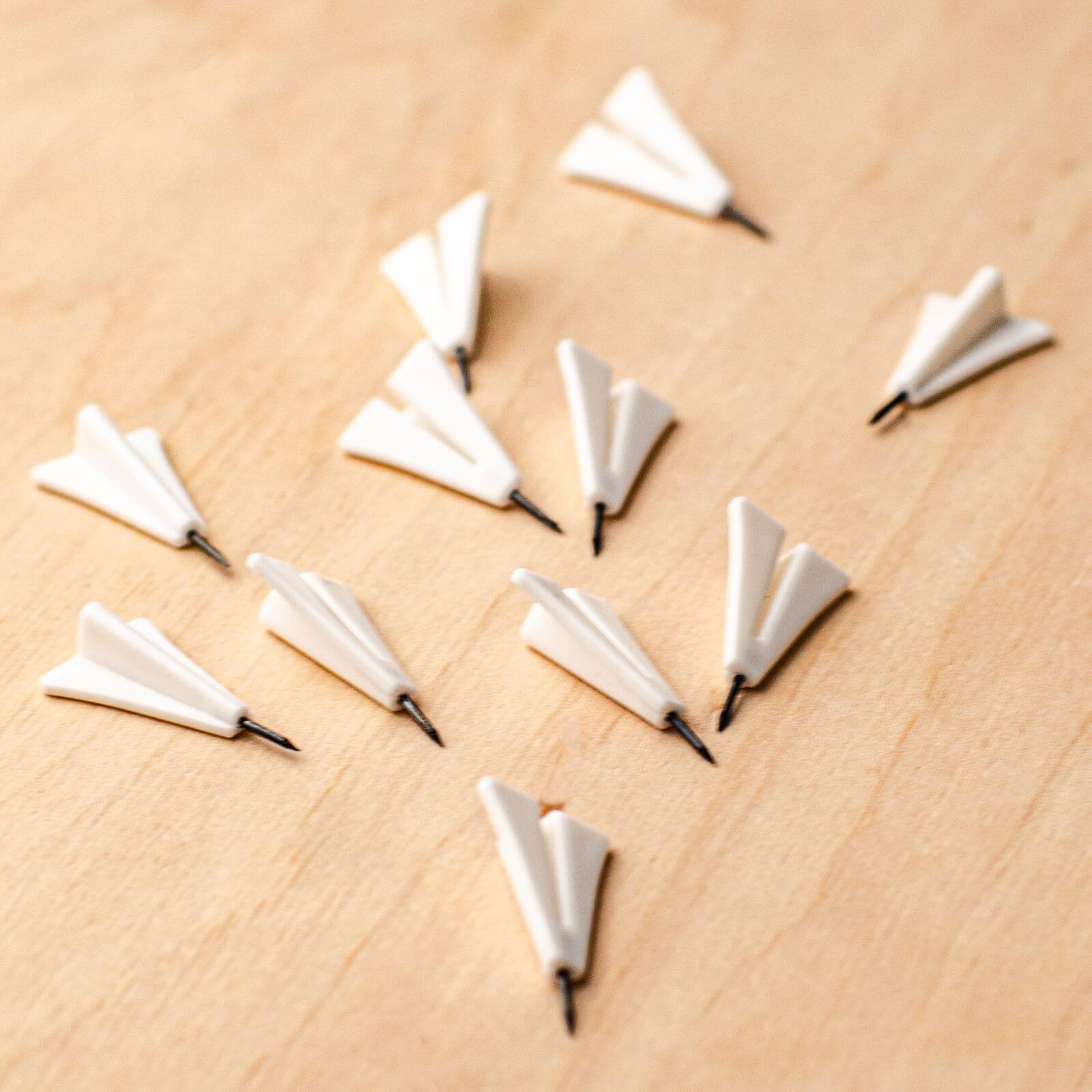 airplane push pins set for one set