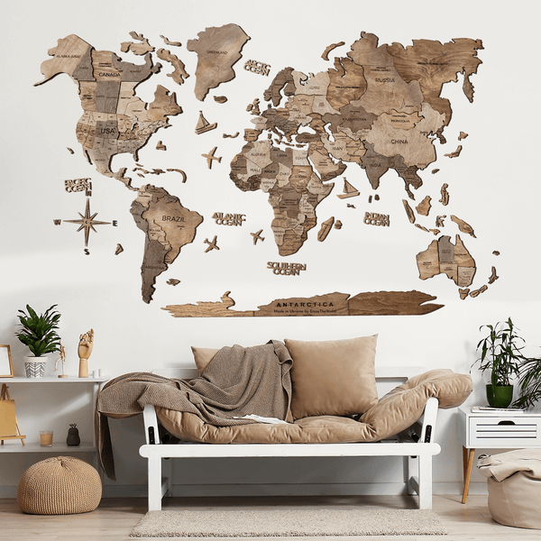 Antarctica For Maps in natural colors from Enjoy The Wood ‣ Good Price ...