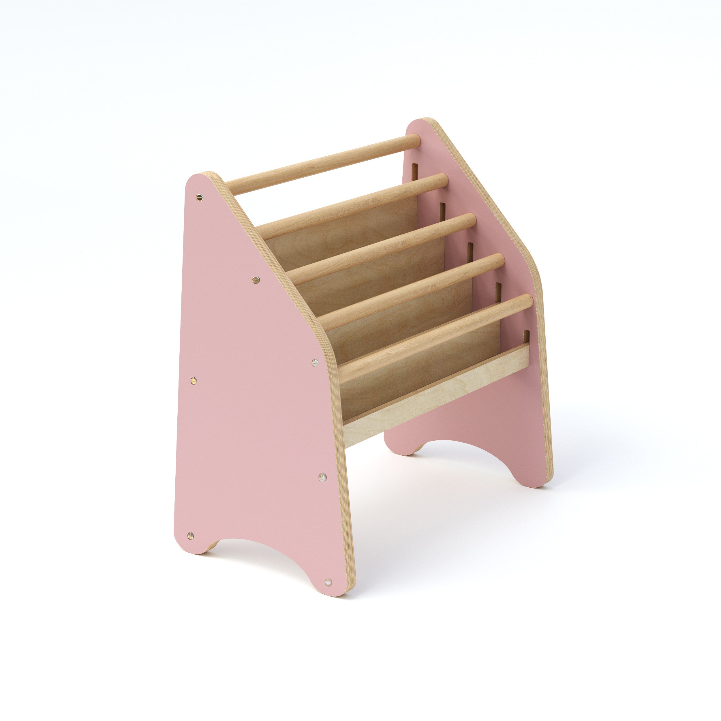 Wooden Montessori Bookshelf