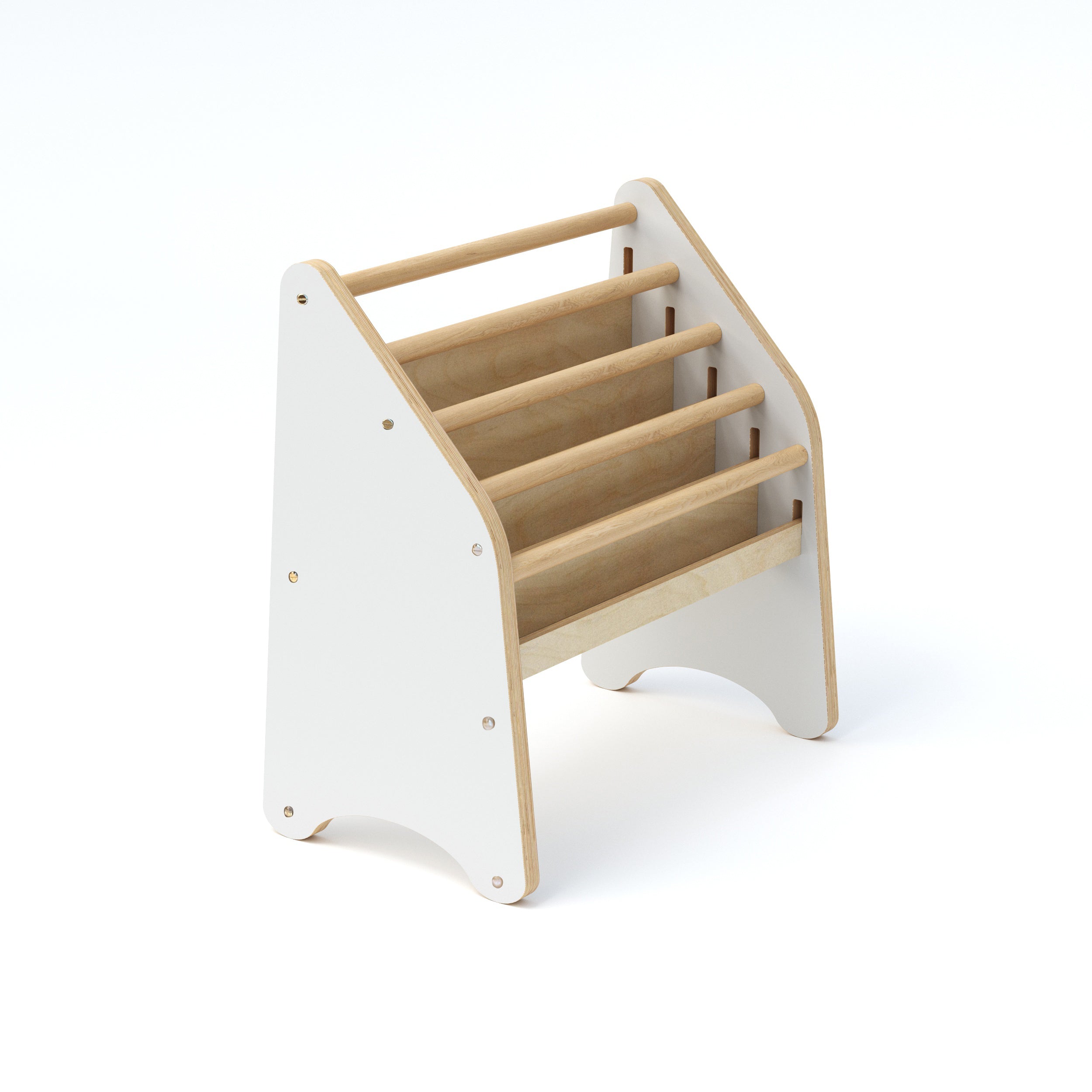 Wooden Montessori Bookshelf