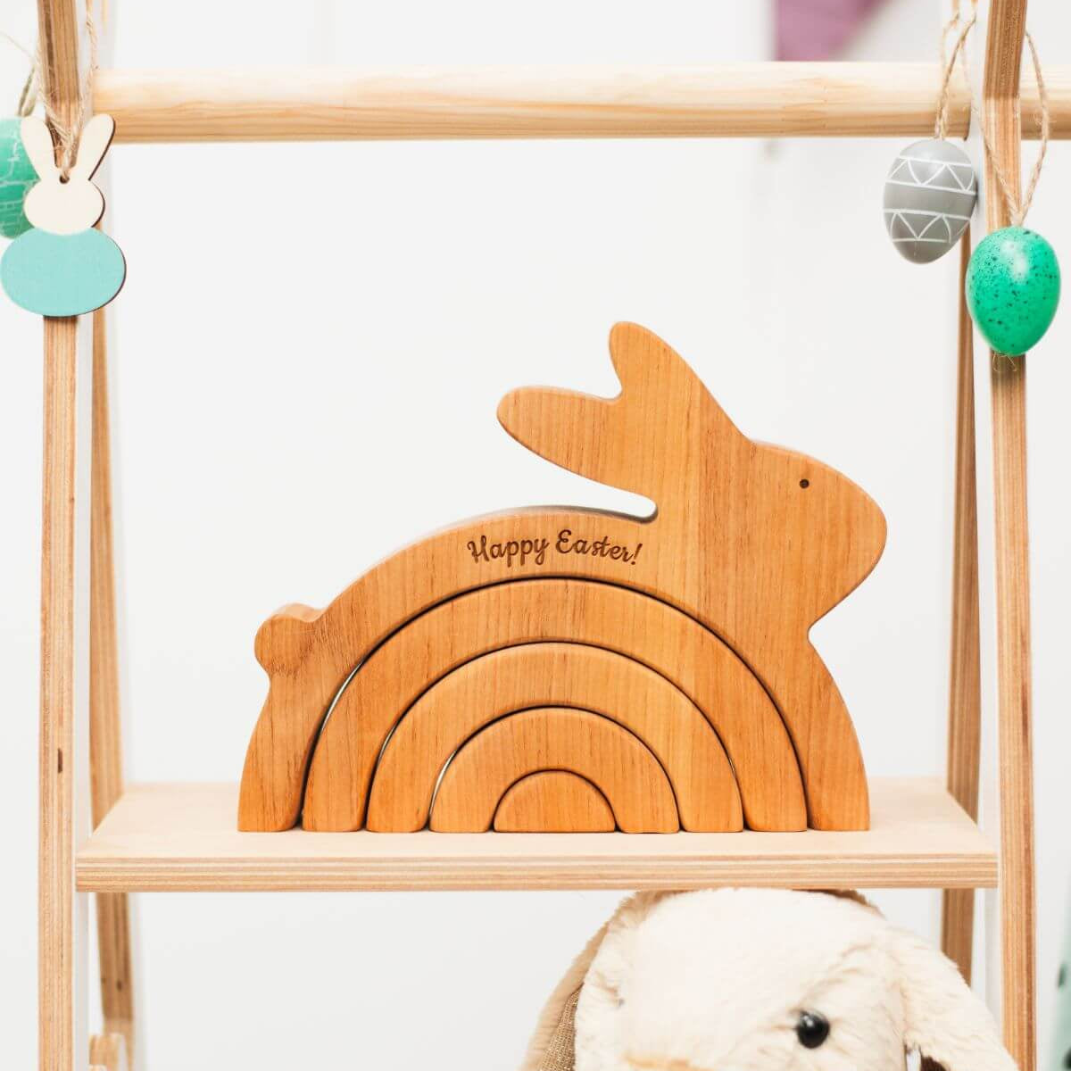 easter wooden bunny 